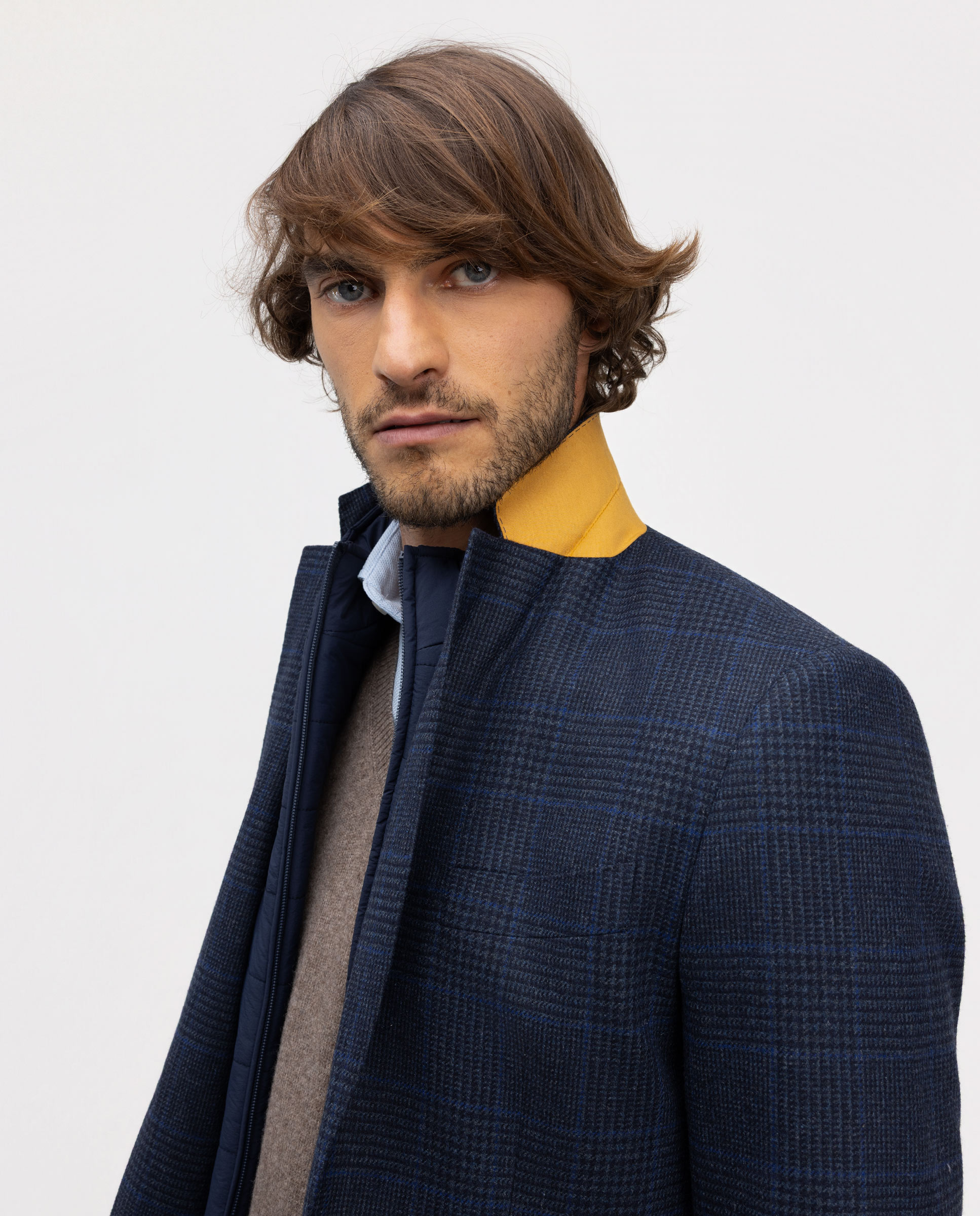 Americana de hombre desmontable lisa - El Ganso - Azul marino Azul marino-3