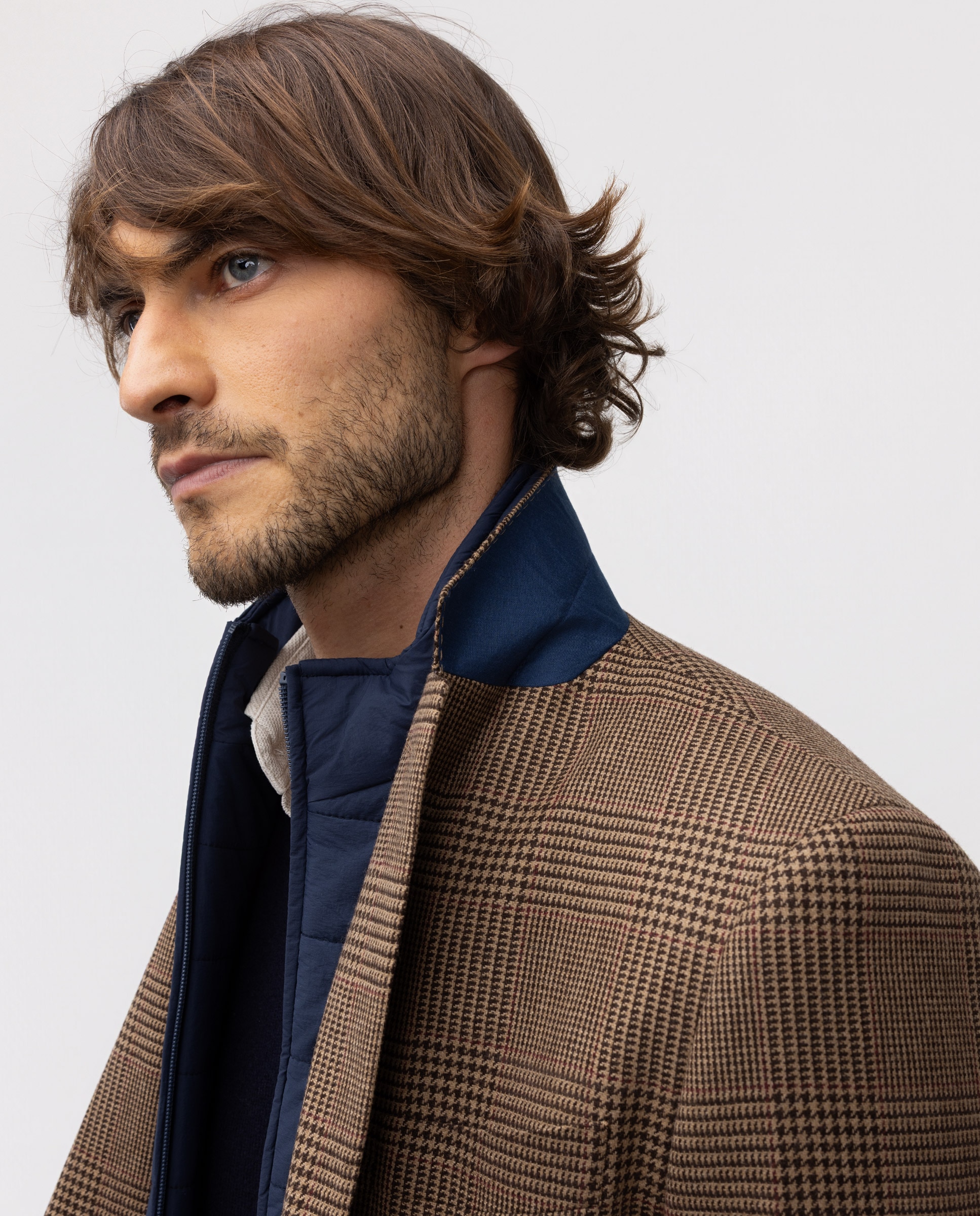 Americana de hombre desmontable lisa - El Ganso - Beige Beige-3