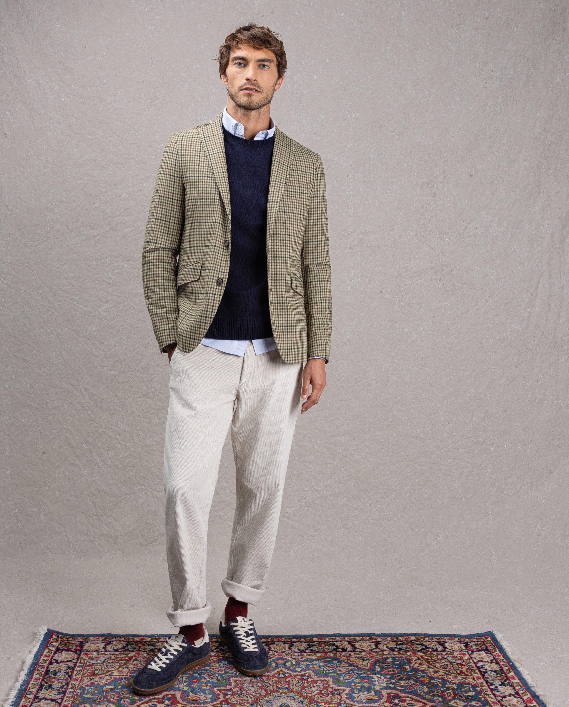 Americana de hombre harrys manteco - El Ganso - Azul Azul-2