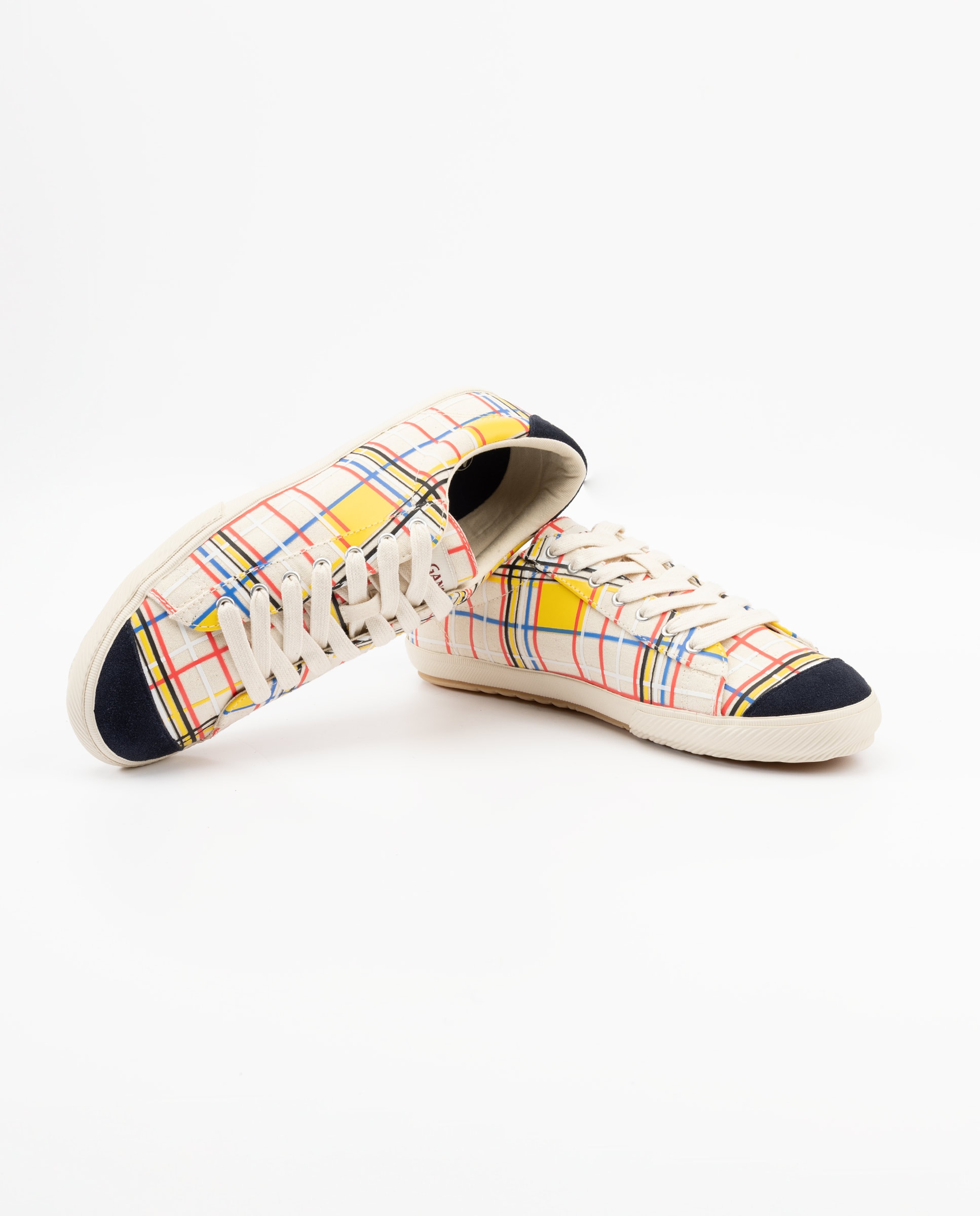 Zapatilla de hombre low top garment dyed liso - El Ganso - Multicolor Multicolor-2