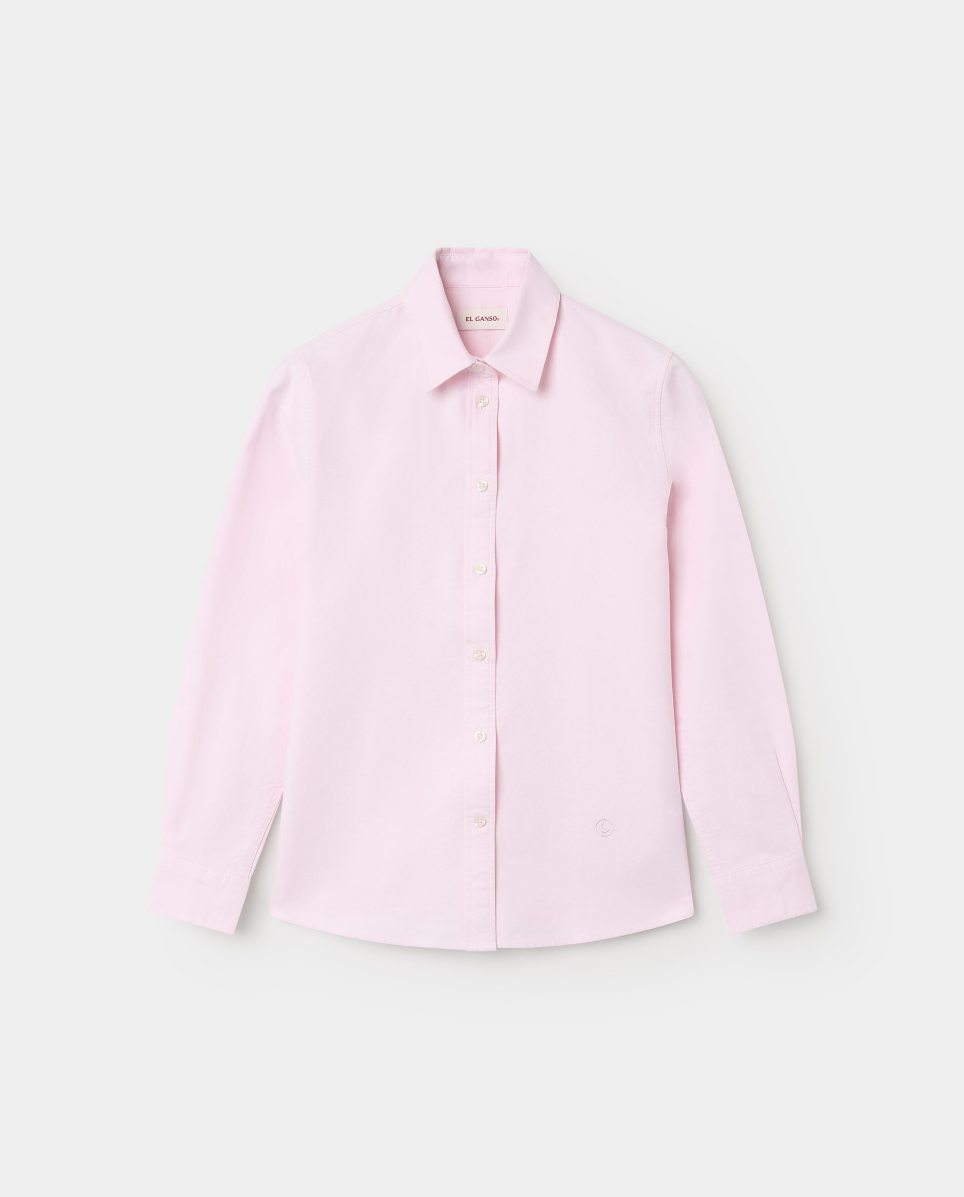 Imagen 4 de Camisa de mujer oxford lisa sol - El Ganso - Rosa Rosa