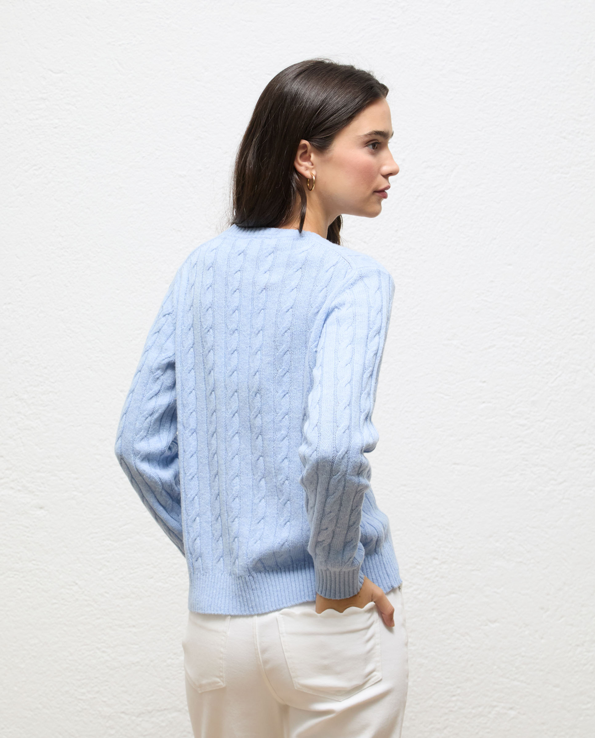 Jersey de mujer ochos rory - El Ganso - Azul celeste Azul celeste-3