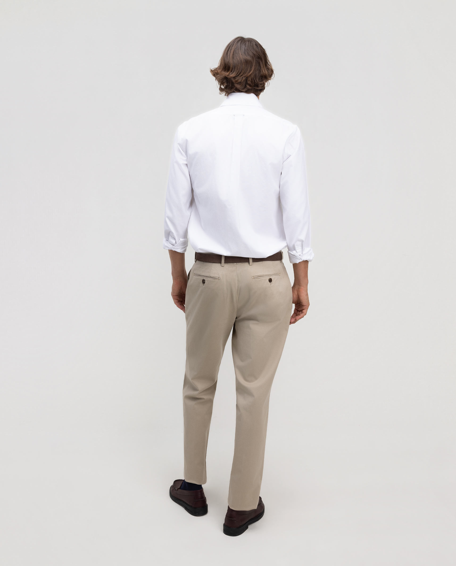 Camisa de hombre royal oxford - El Ganso - Blanco Blanco-4