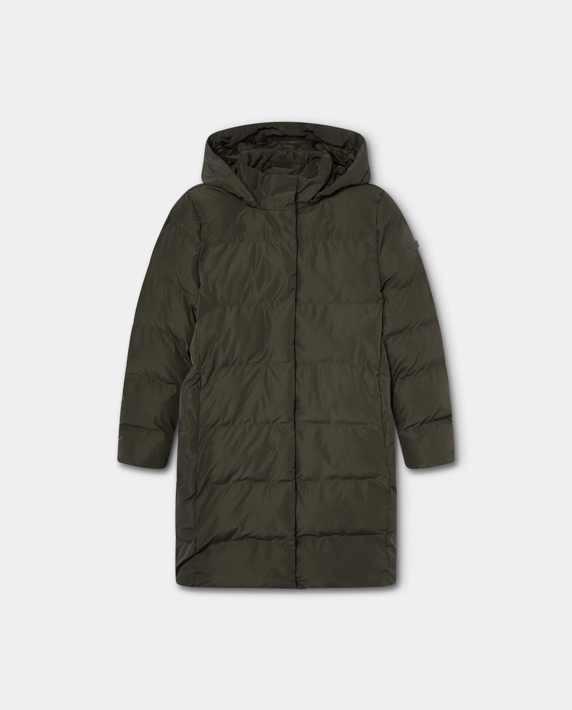 Abrigo de mujer acolchado bluma - El Ganso - Verde militar Verde militar-4