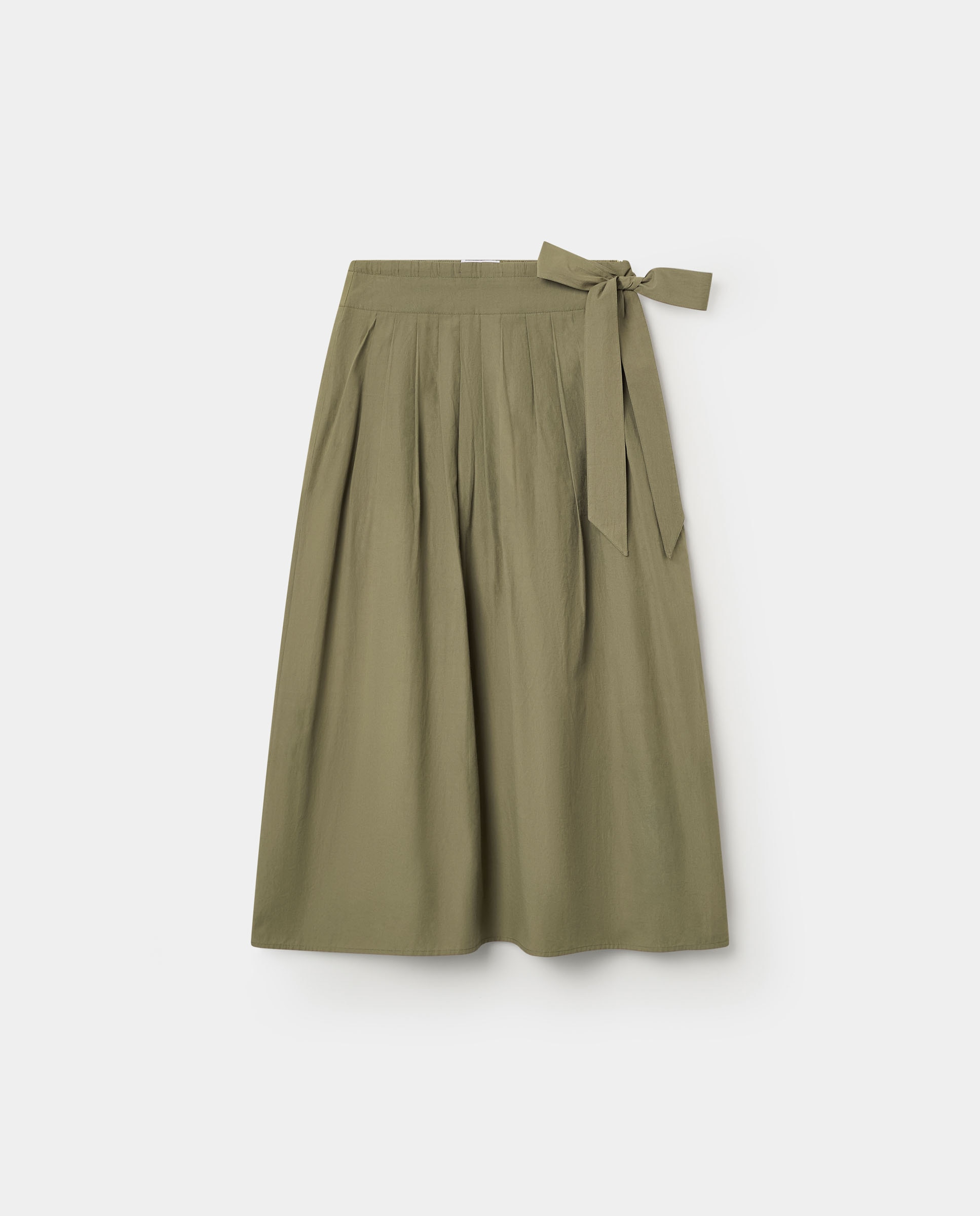 Falda de mujer de tablas melissa - El Ganso - Verde Verde-3