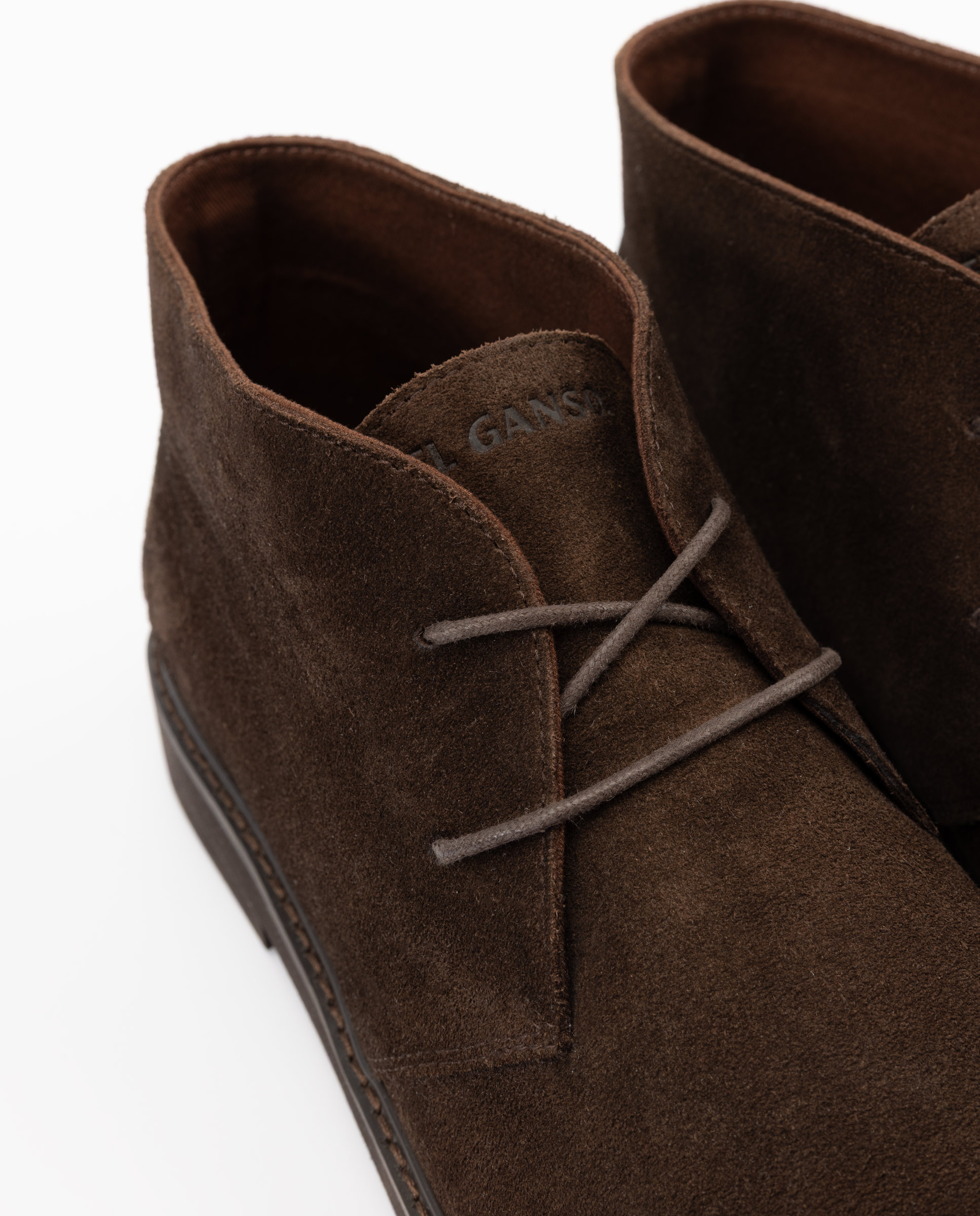 Imagen 4 de Zapato de hombre de piel con cordones - El Ganso - Negro Negro