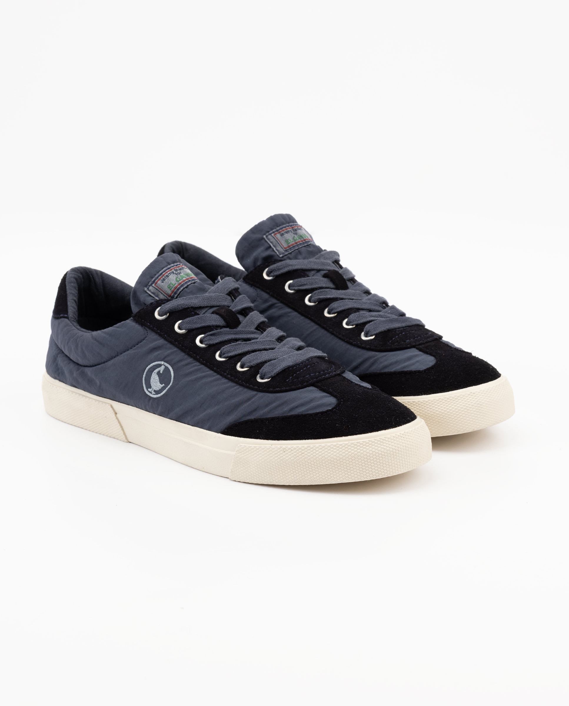Zapatilla de hombre match de nylon - El Ganso - Azul marino Azul marino-3