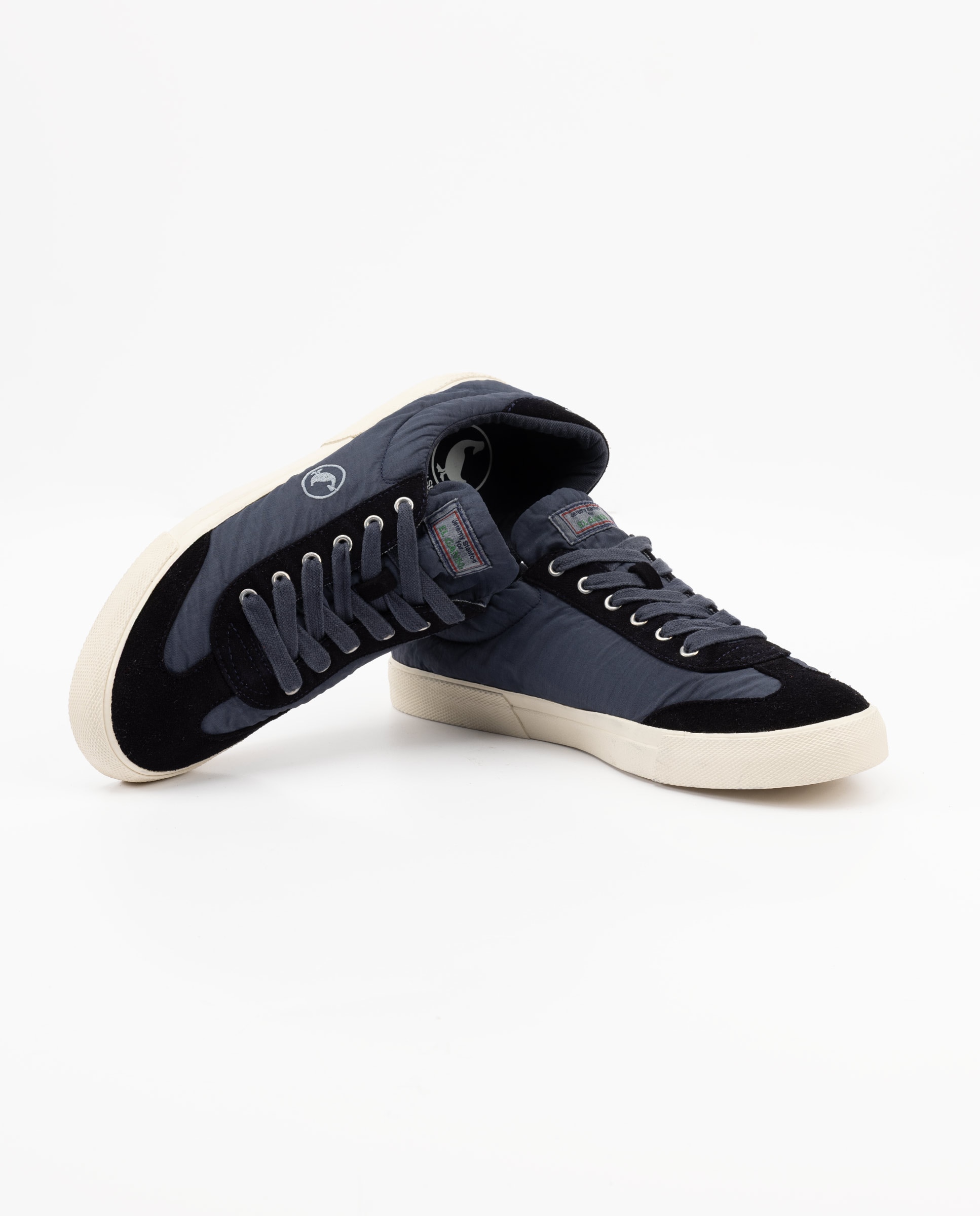 Zapatilla de hombre match de nylon - El Ganso - Azul marino Azul marino-2