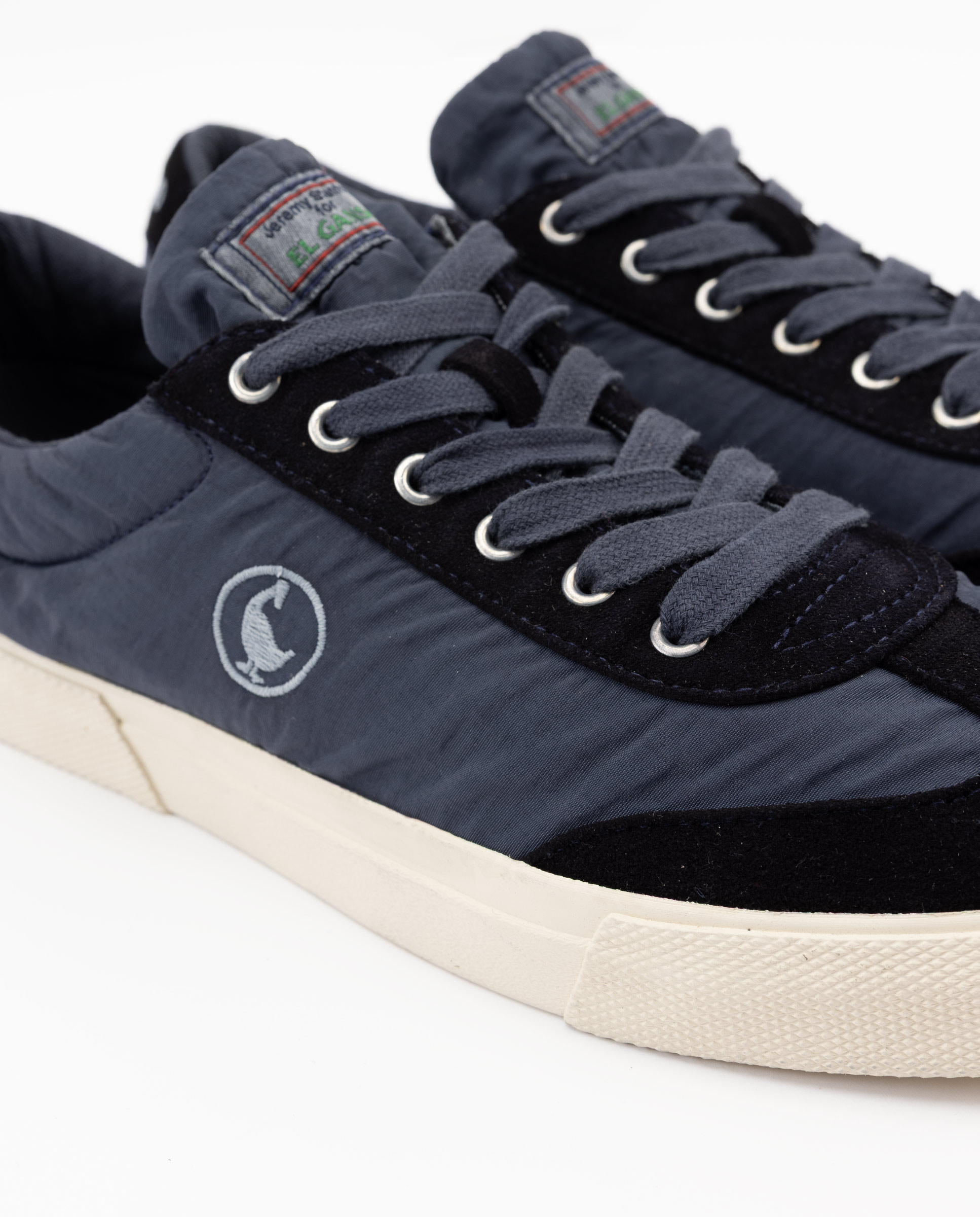 Zapatilla de hombre match de nylon - El Ganso - Azul marino Azul marino-4