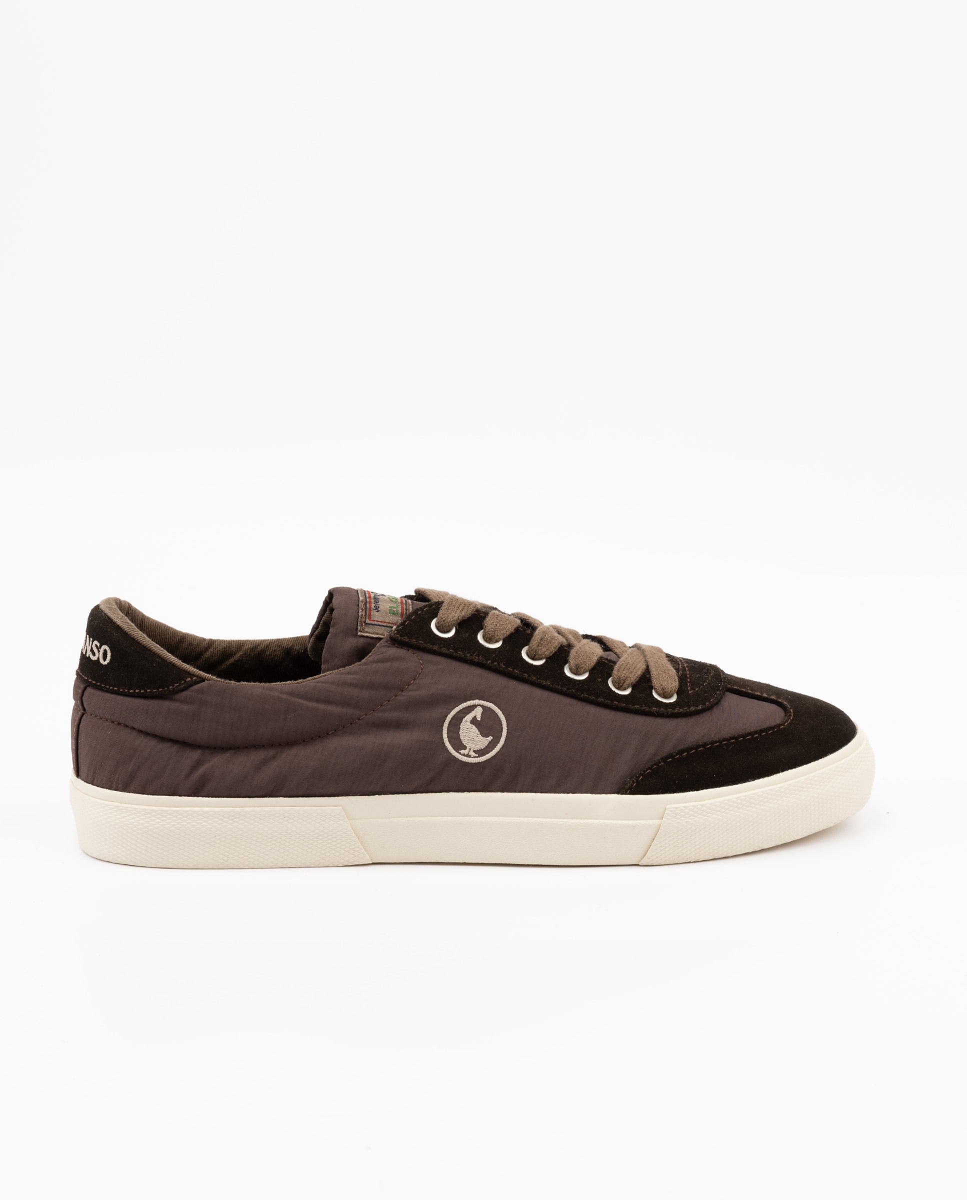 Zapatilla de hombre match de nylon - El Ganso - Tostado Tostado-1