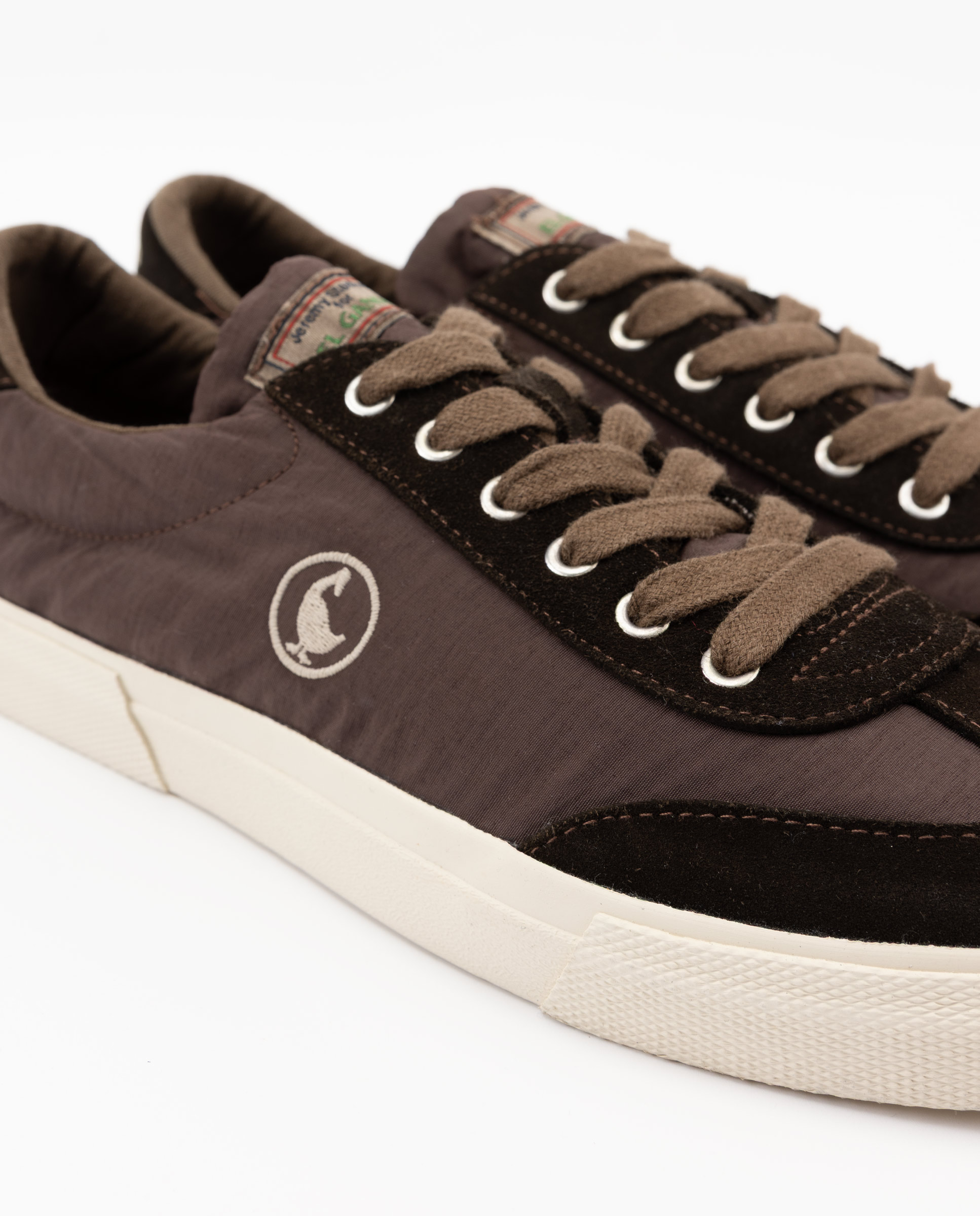 Zapatilla de hombre match de nylon - El Ganso - Tostado Tostado-4