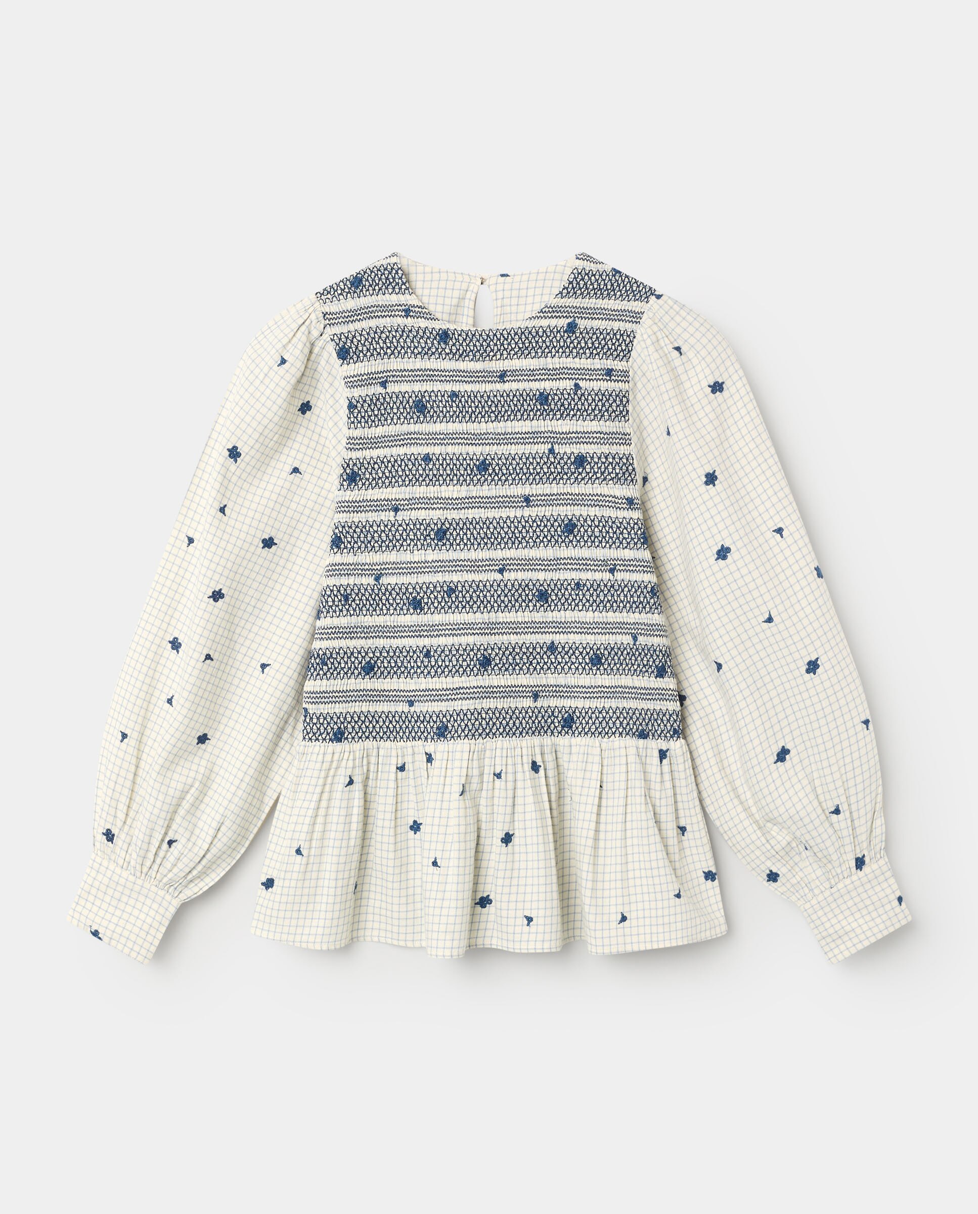 Camisa de mujer de cuadros charlotte - El Ganso - Azul Azul-3