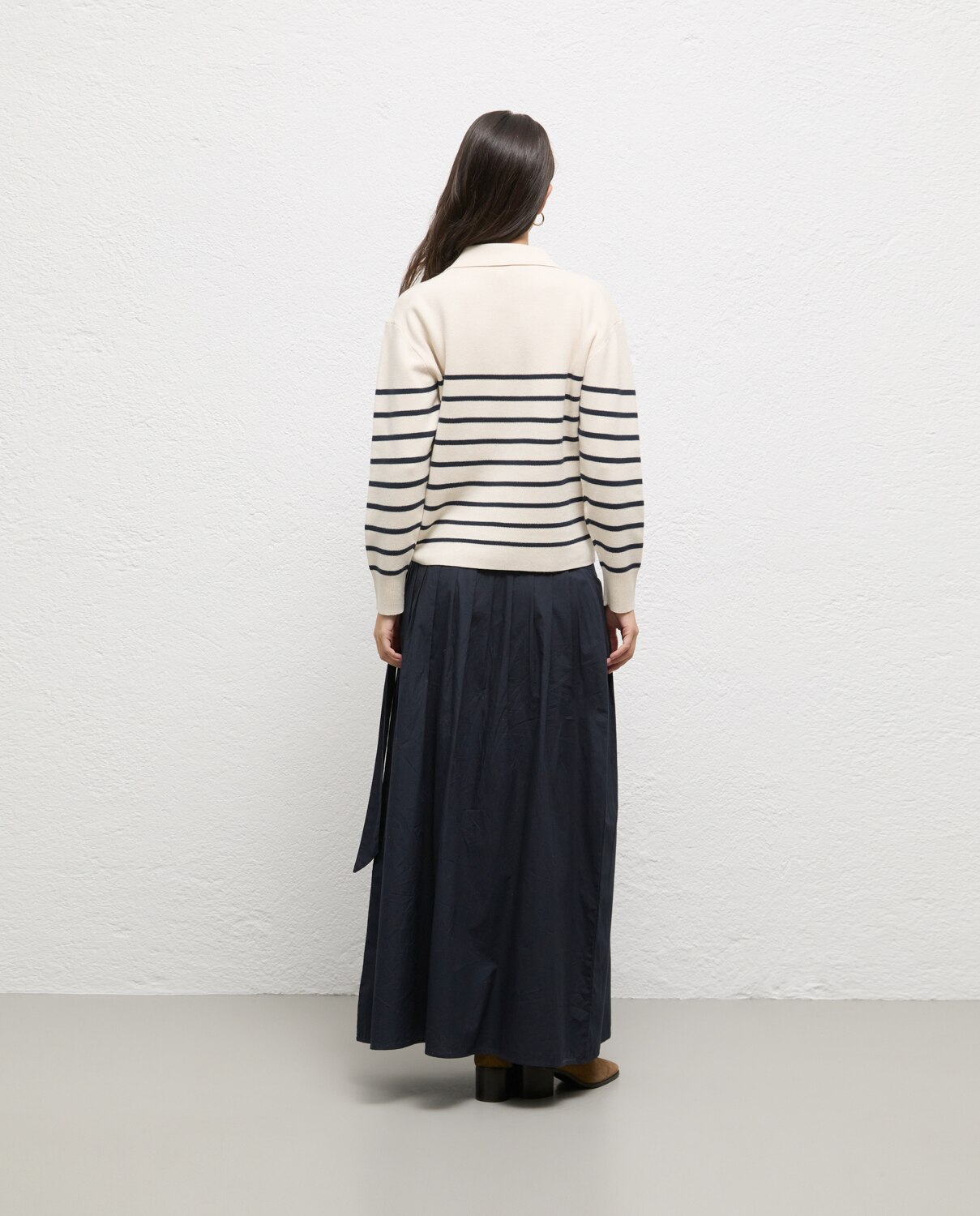 Jersey de mujer de rayas lottie - El Ganso - Azul marino Azul marino-4