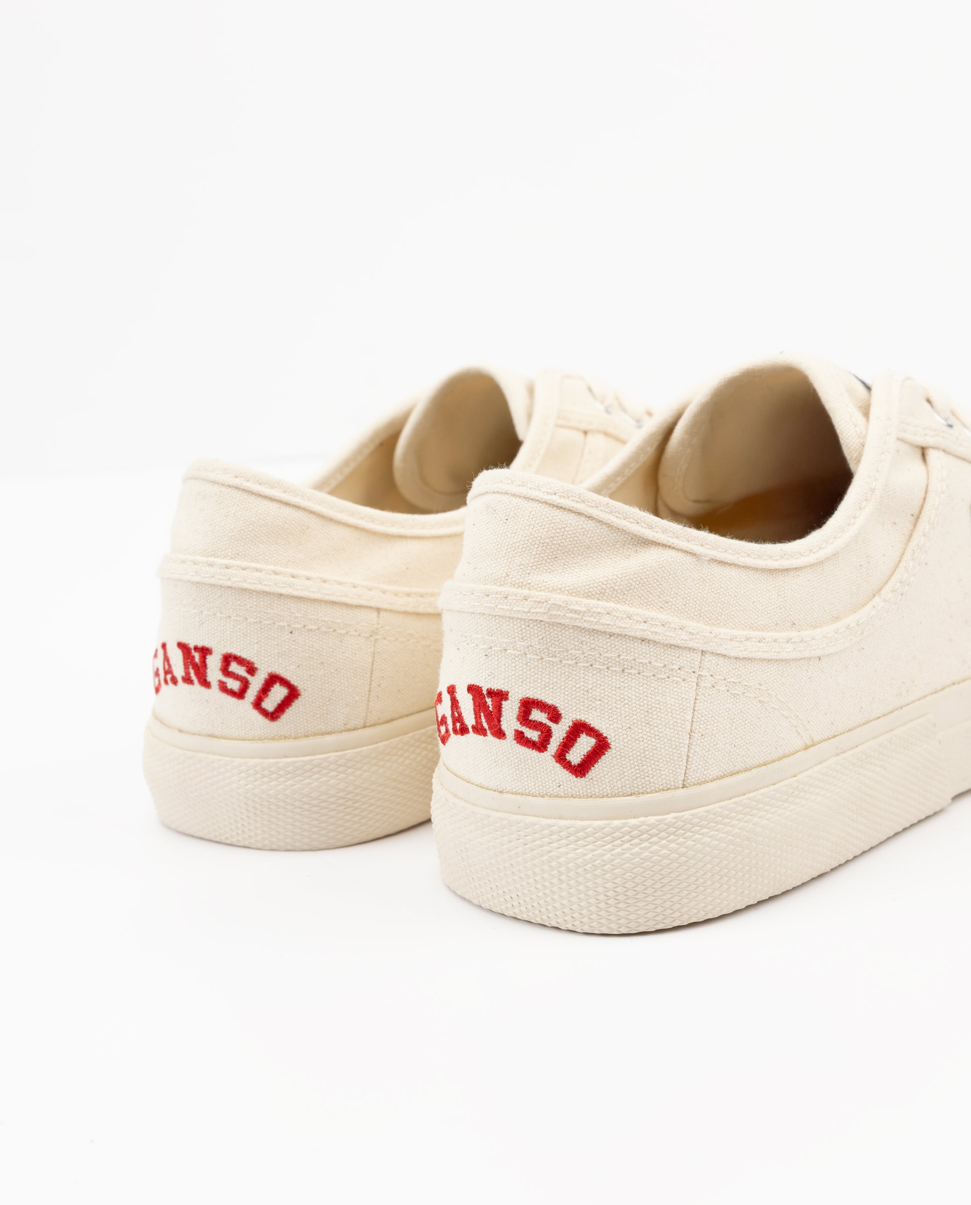Zapatilla de hombre squash complutense lisa - El Ganso - Crudo Crudo-2