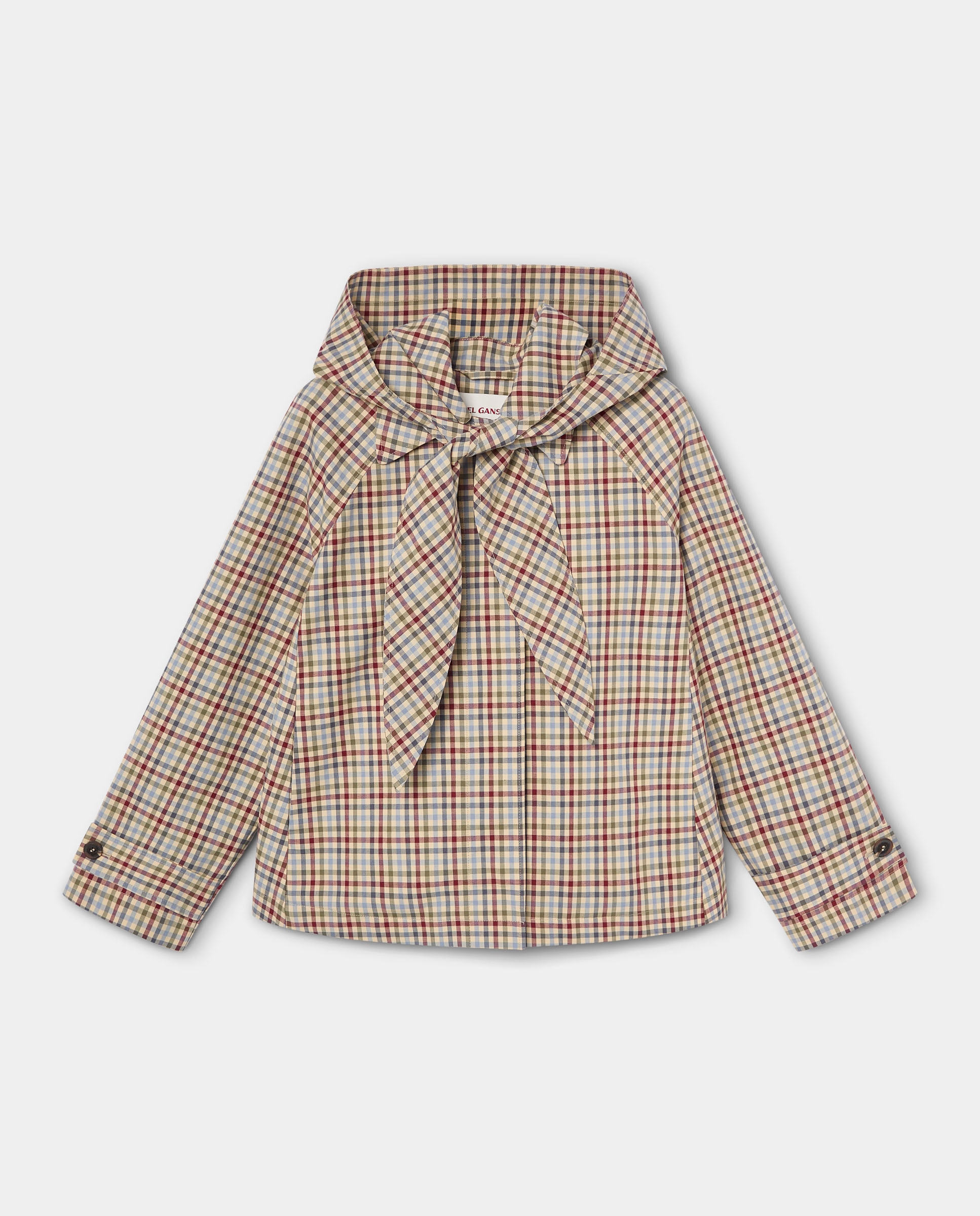 Imagen 0 de Gabardina de mujer corta giovanna Multicolor