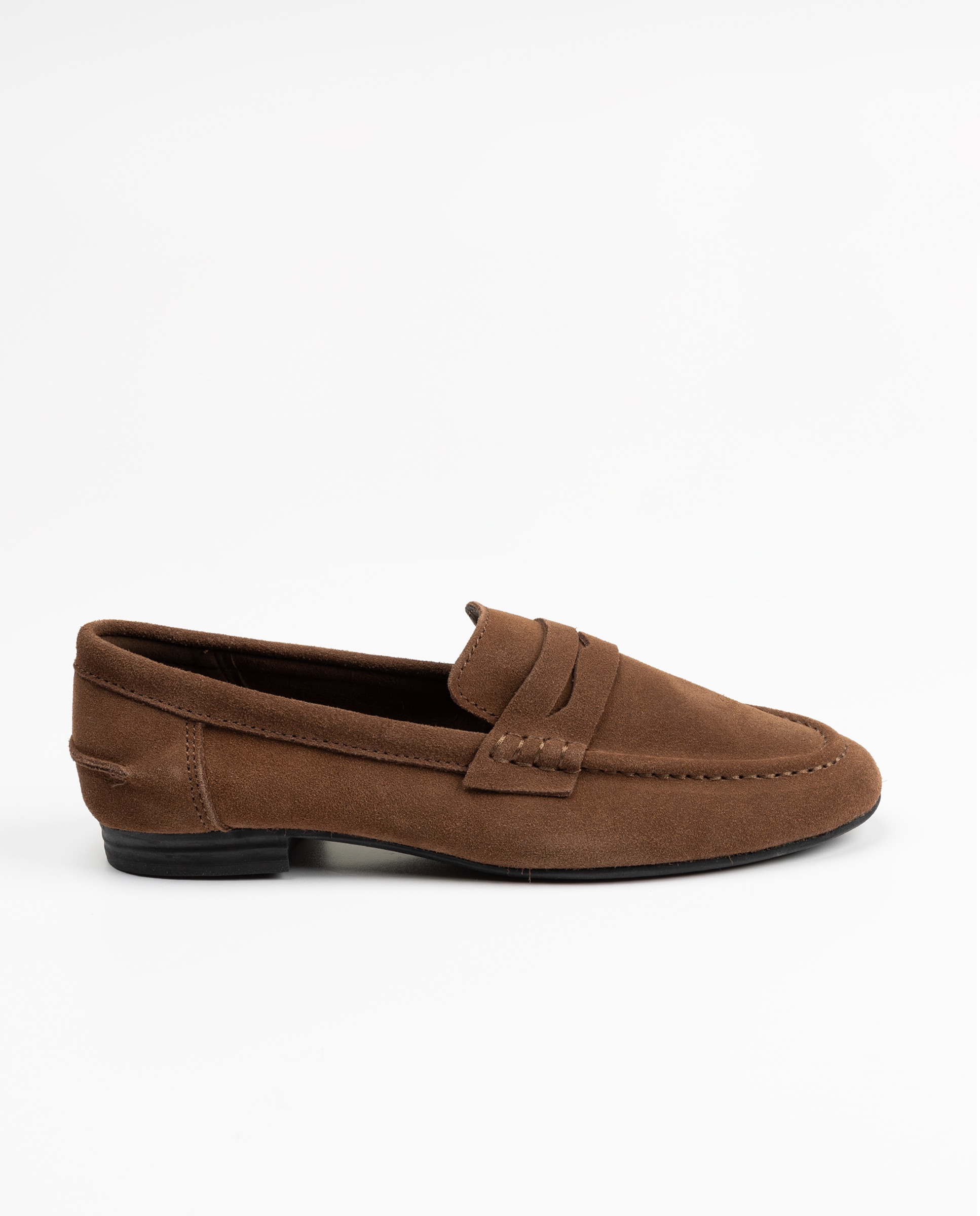 Imagen 0 de Mocasín de mujer de ante betty Marrón