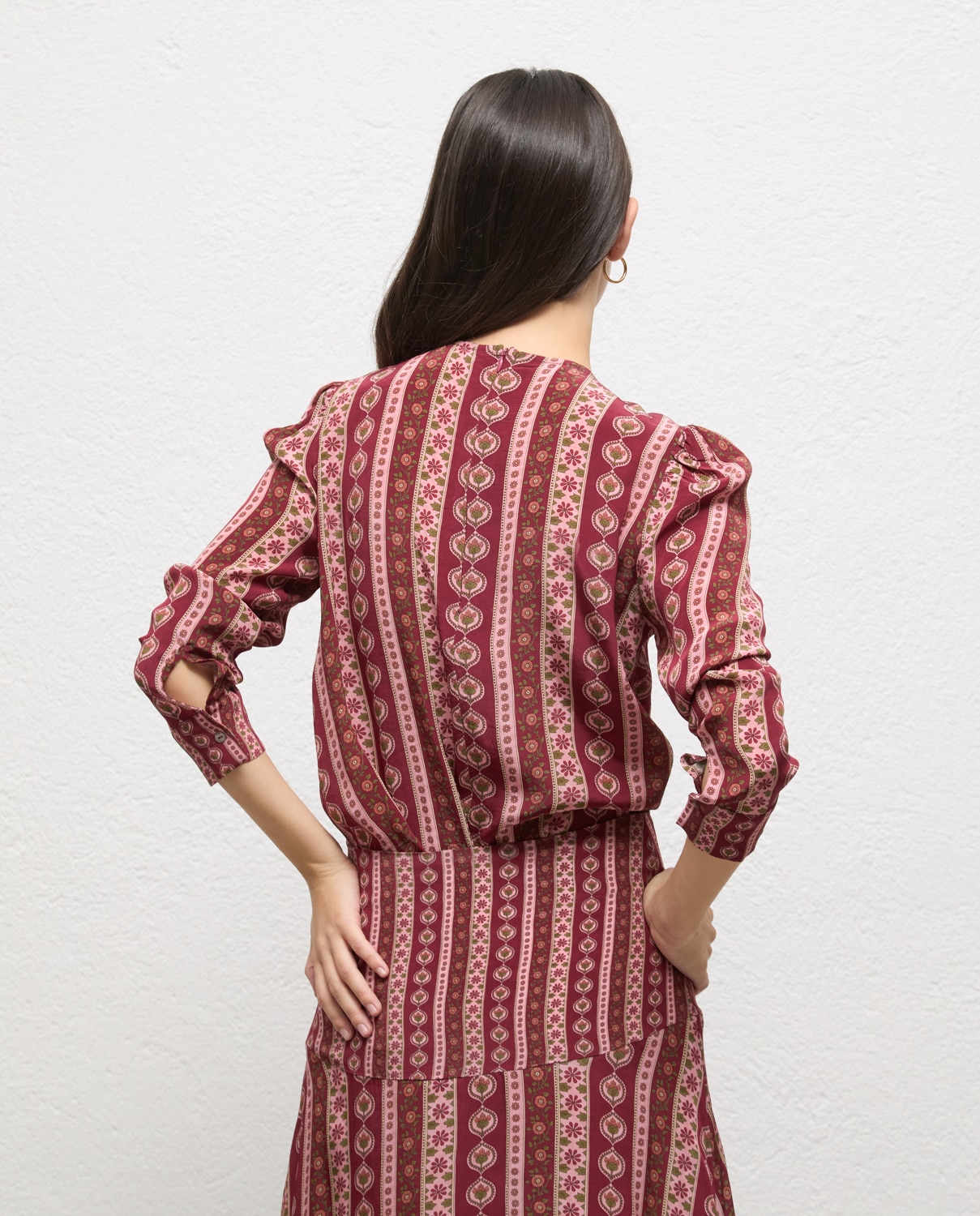 Blusa de mujer denim noa - El Ganso - Rosa Rosa-3