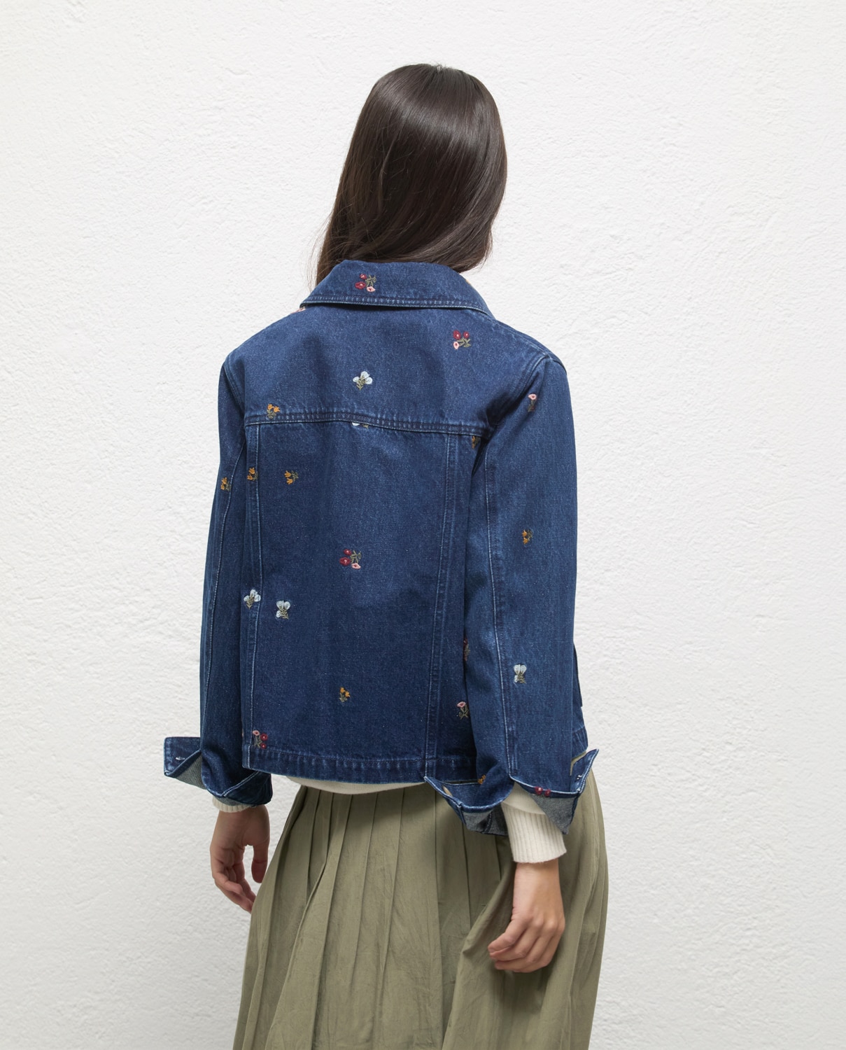 Chaqueta de mujer denim april - El Ganso - Azul Azul-3