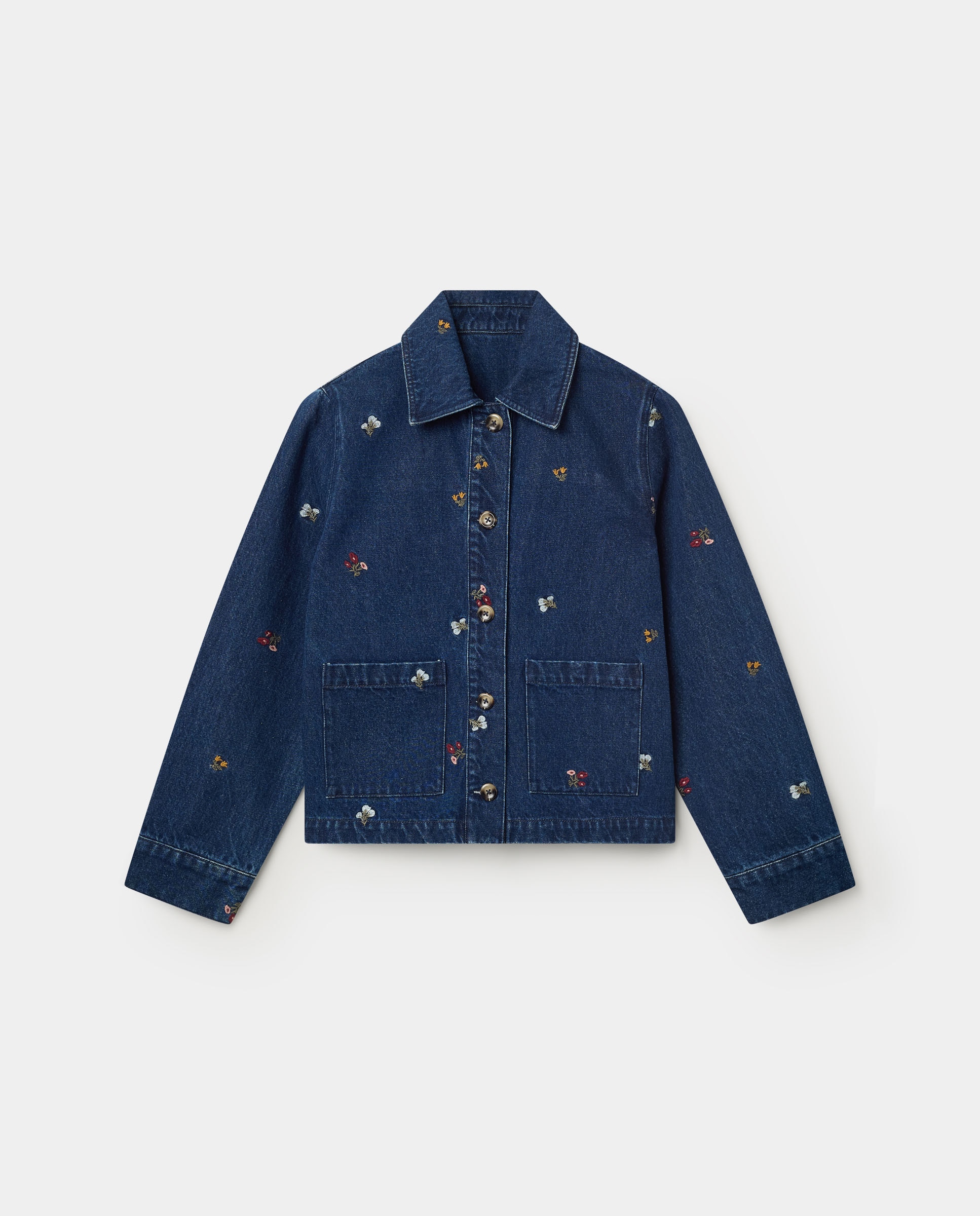 Chaqueta de mujer denim april - El Ganso - Azul Azul-4