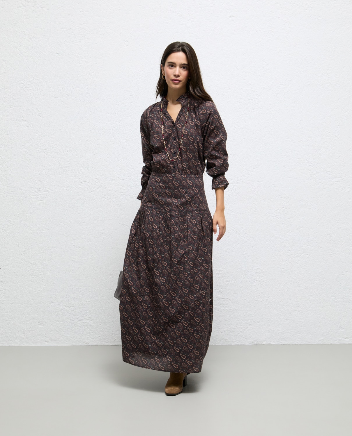 Imagen 1 de Vestido de mujer estampado luciana - El Ganso - Multicolor Multicolor