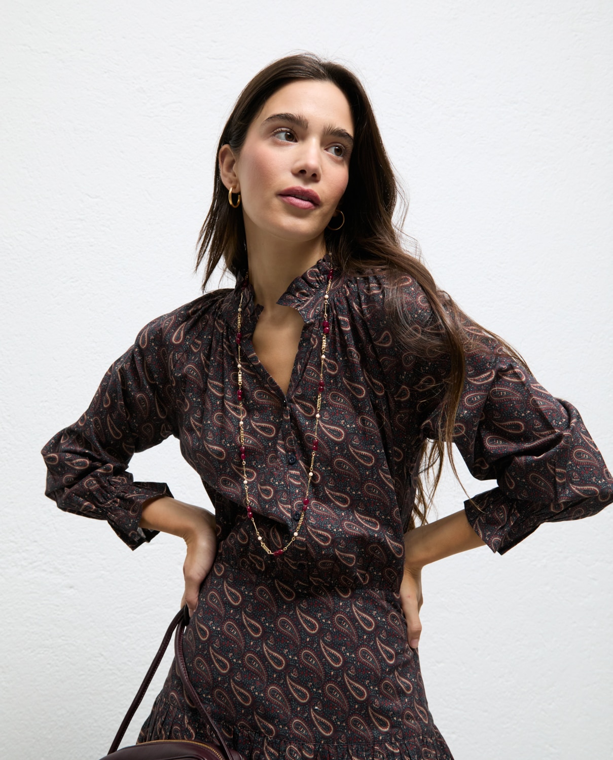 Imagen 3 de Vestido de mujer estampado luciana - El Ganso - Multicolor Multicolor