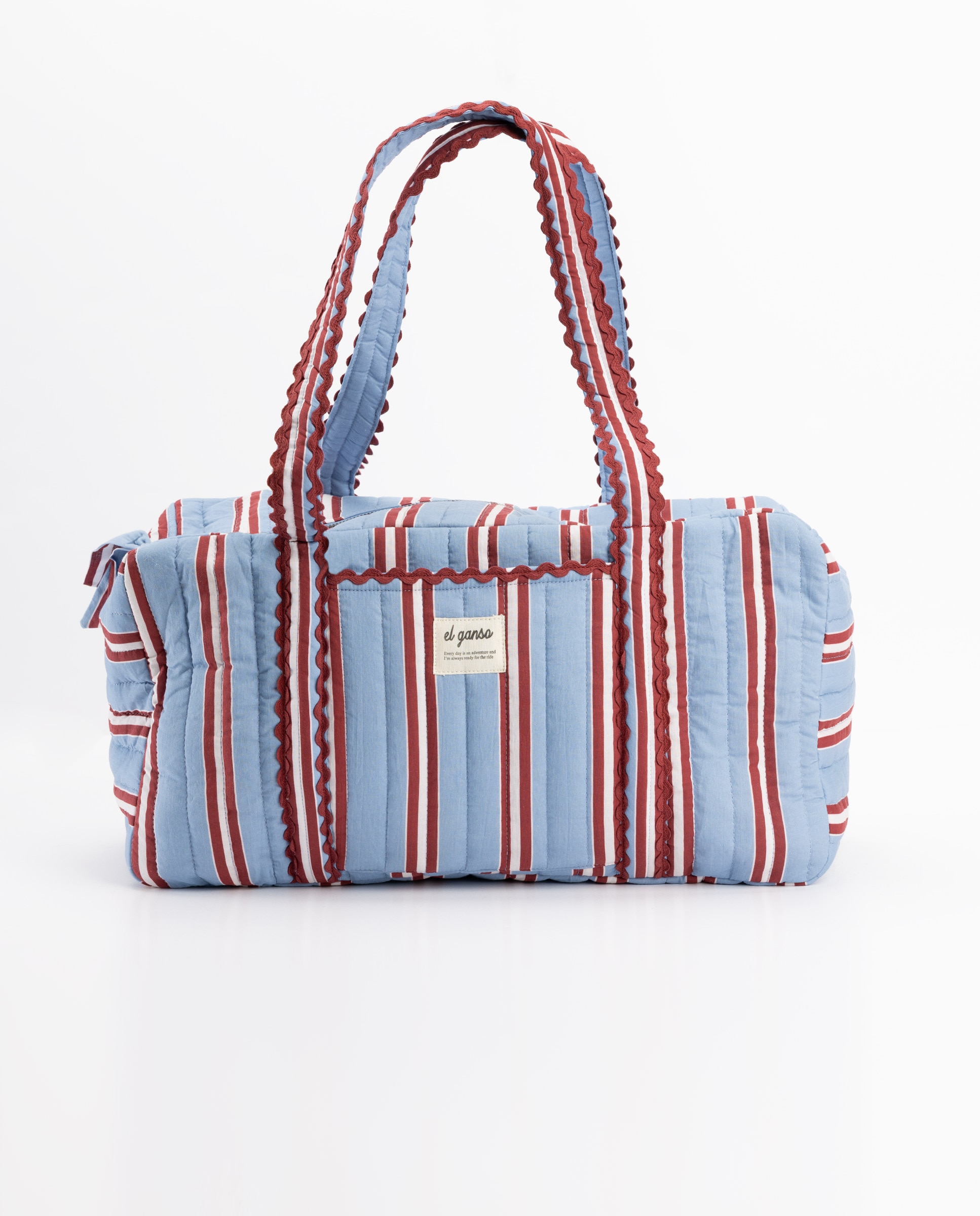 Bolso de mujer estampado lenore - El Ganso - Azul Azul-1