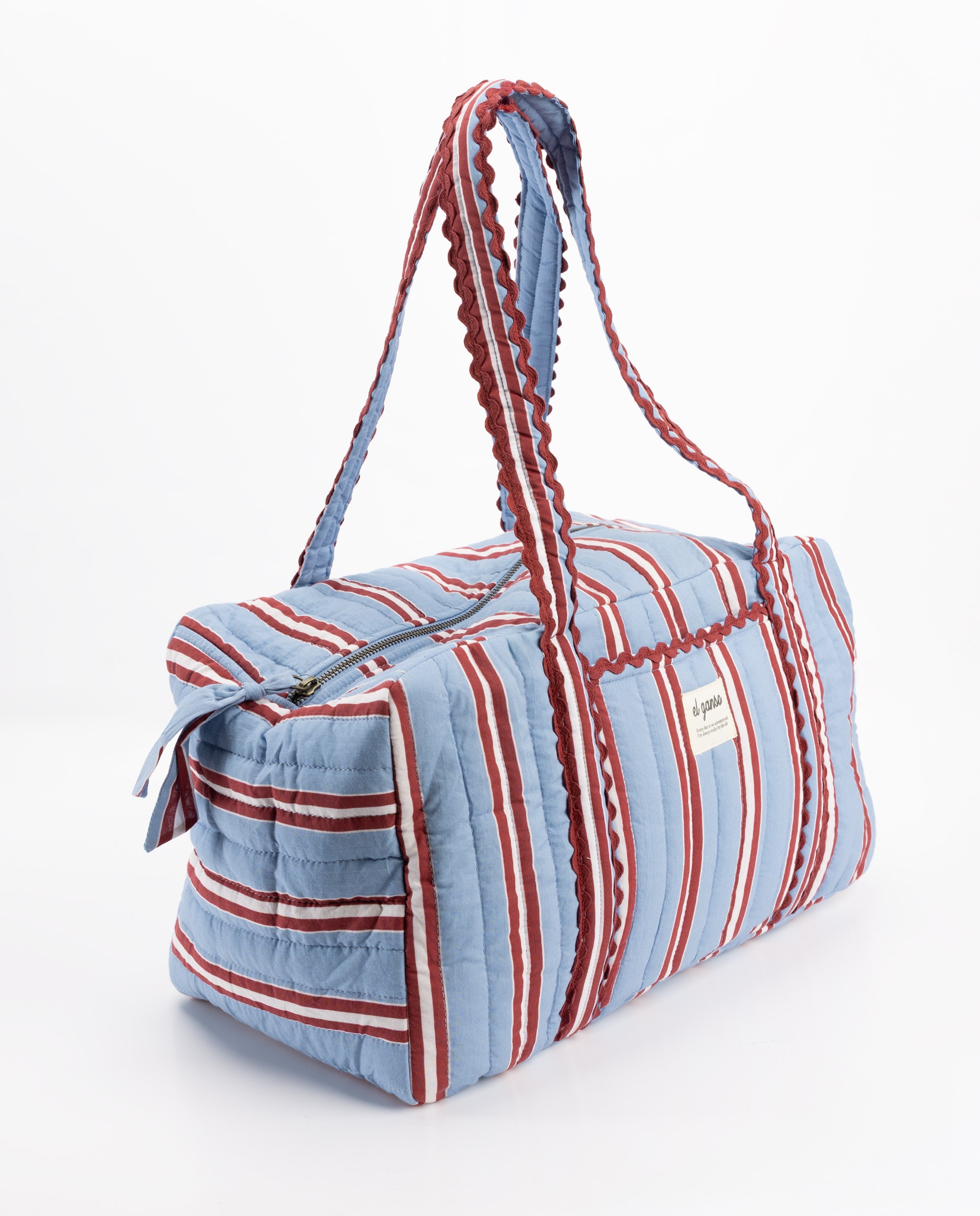 Bolso de mujer estampado lenore - El Ganso - Azul Azul-3