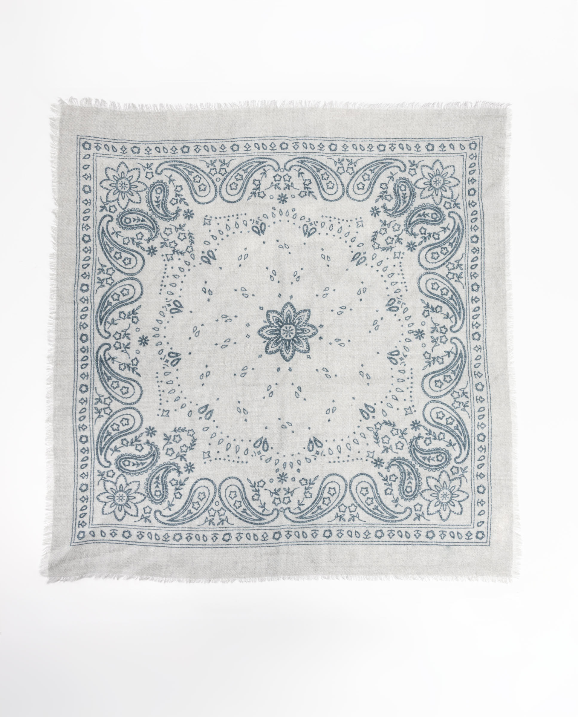 Pañuelo de mujer estampado clotilde - El Ganso - Gris Gris-1