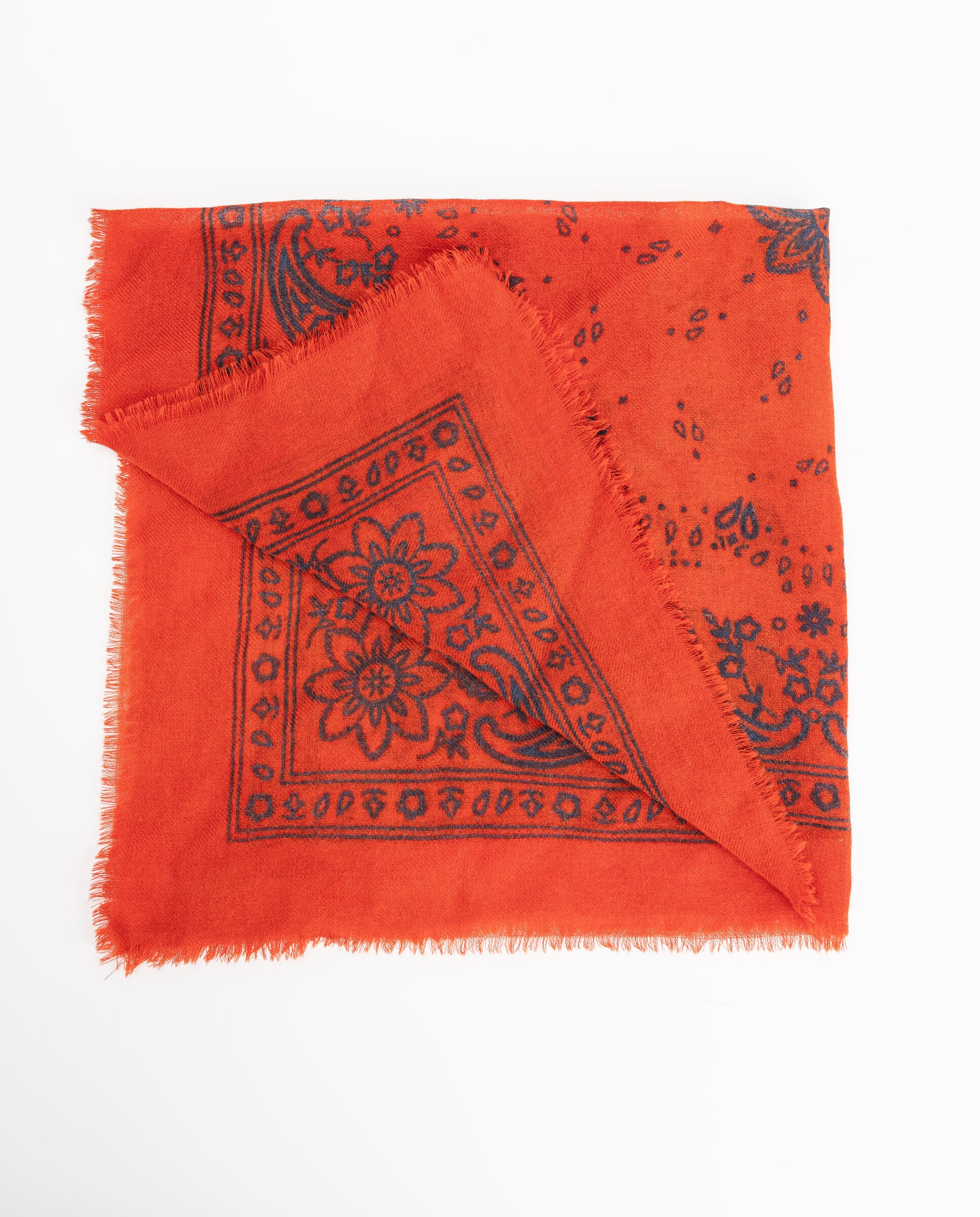 Pañuelo de mujer estampado clotilde - El Ganso - Rojo Rojo-3