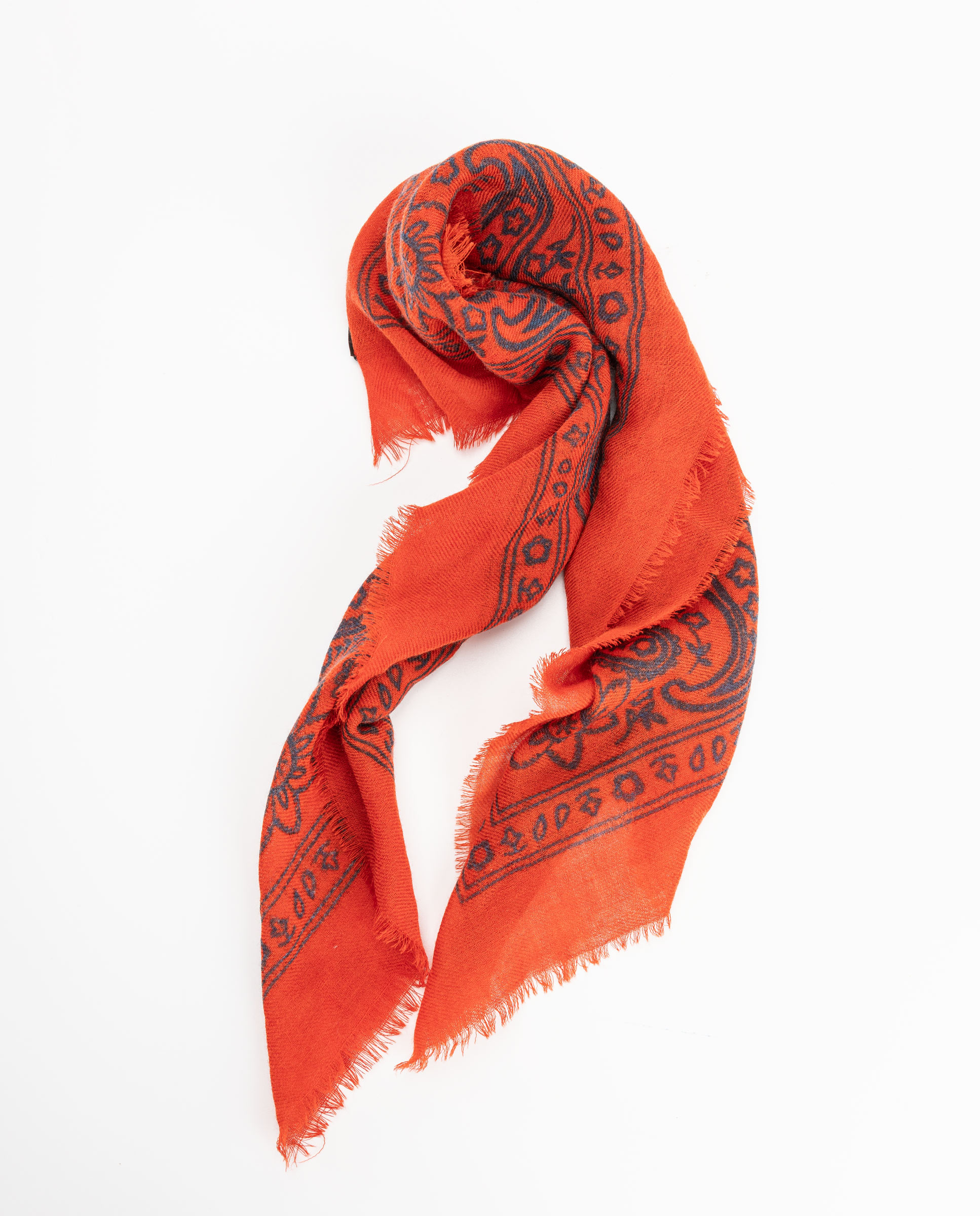 Pañuelo de mujer estampado clotilde - El Ganso - Rojo Rojo-2