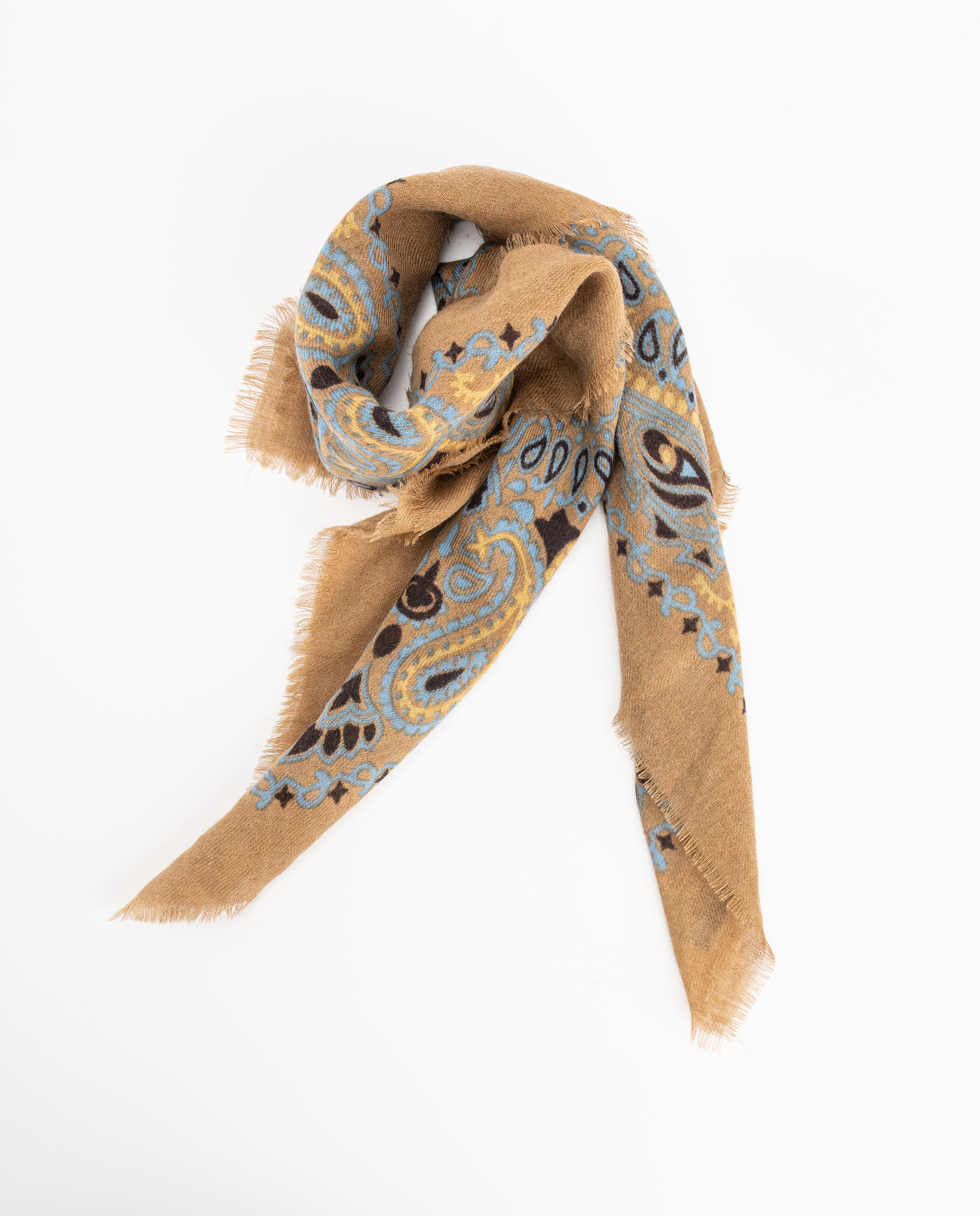 Pañuelo de mujer estampado clotilde - El Ganso - Beige Beige-2