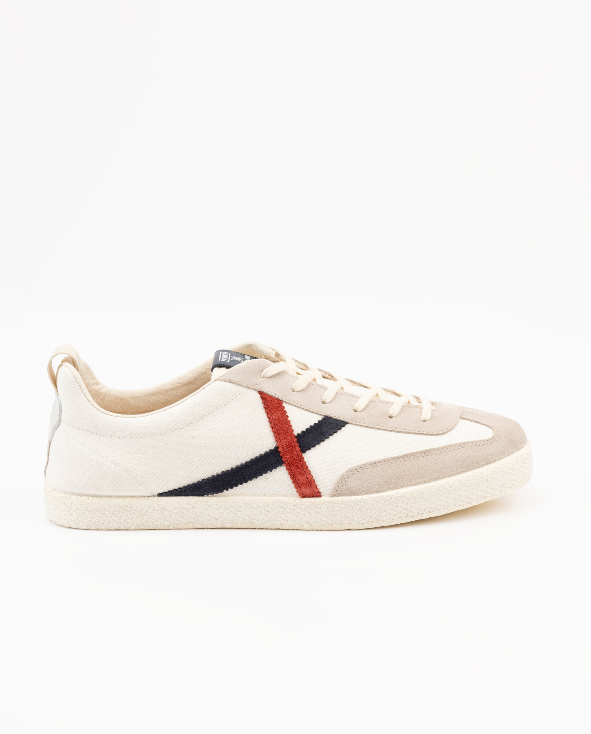 Zapatilla de hombre volata lisa - El Ganso - Crudo Crudo-1