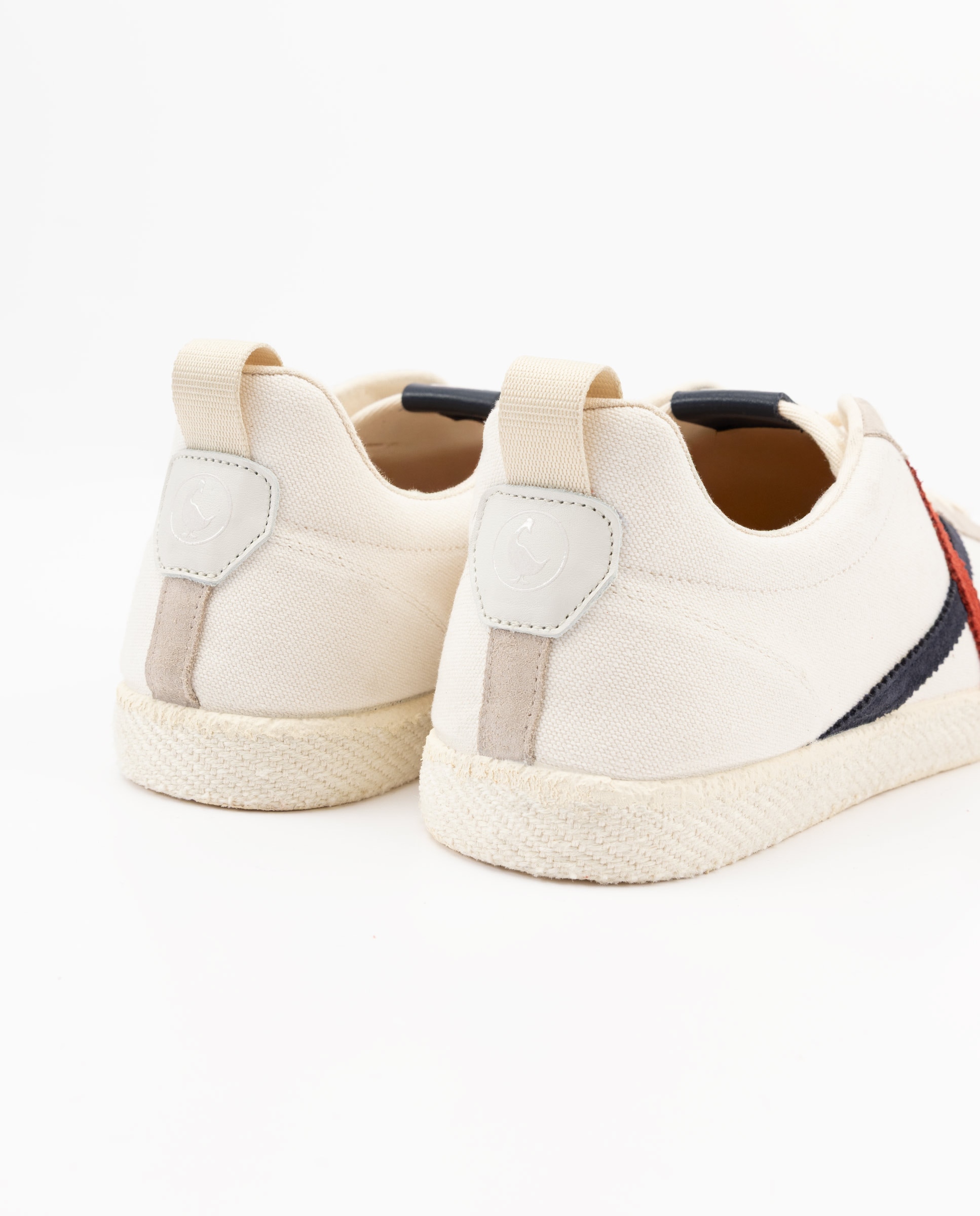 Zapatilla de hombre volata lisa - El Ganso - Crudo Crudo-4