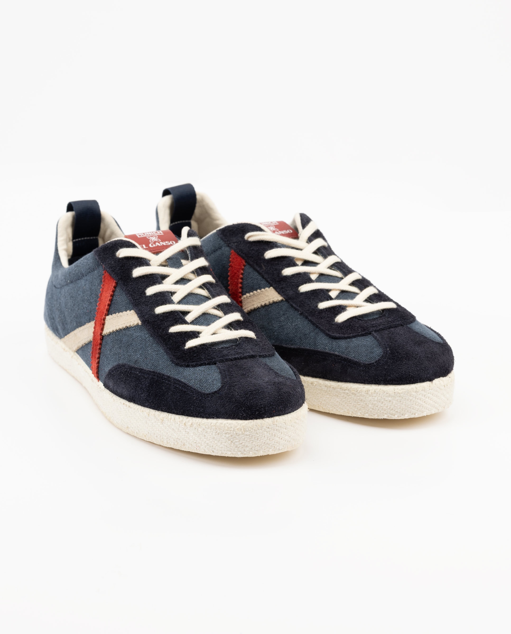 Zapatilla de hombre volata lisa - El Ganso - Azul marino Azul marino-3