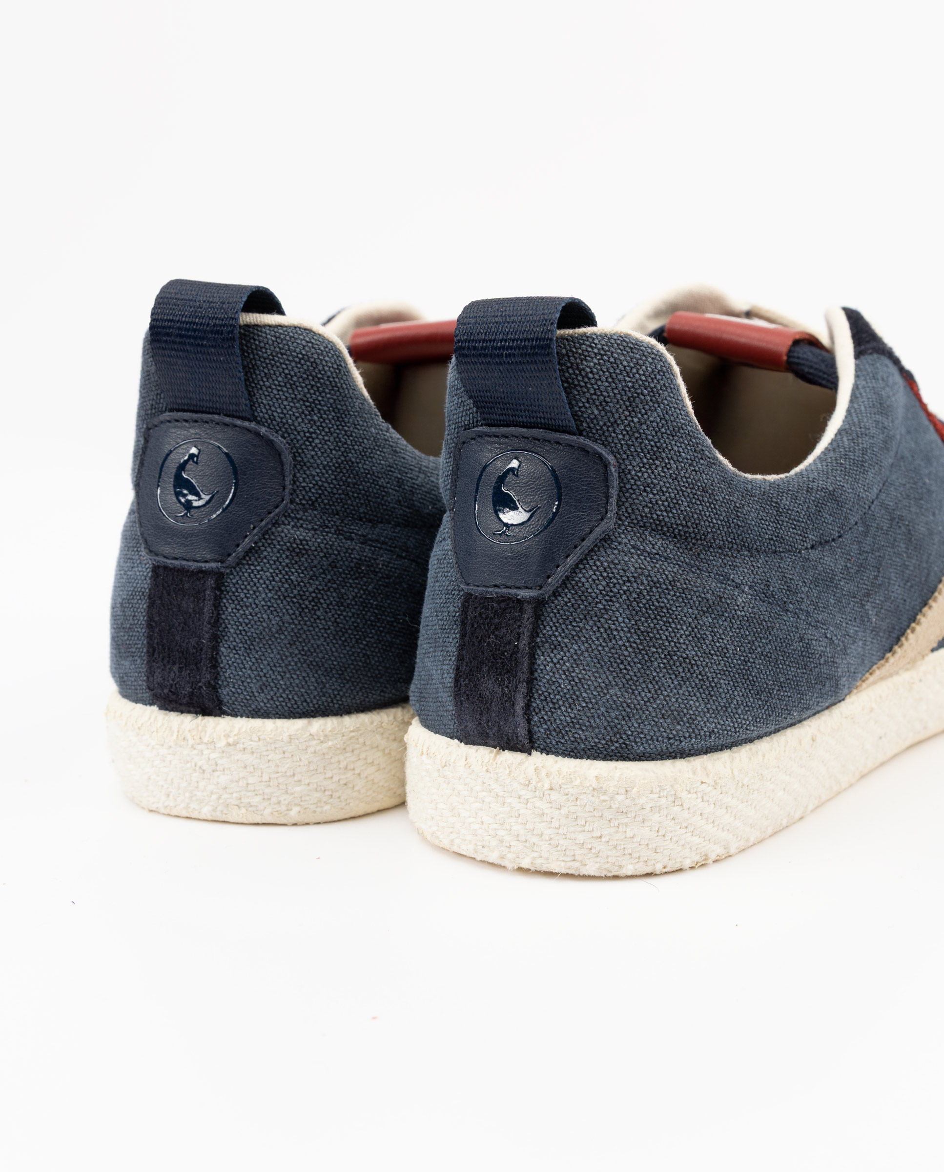 Zapatilla de hombre volata lisa - El Ganso - Azul marino Azul marino-4