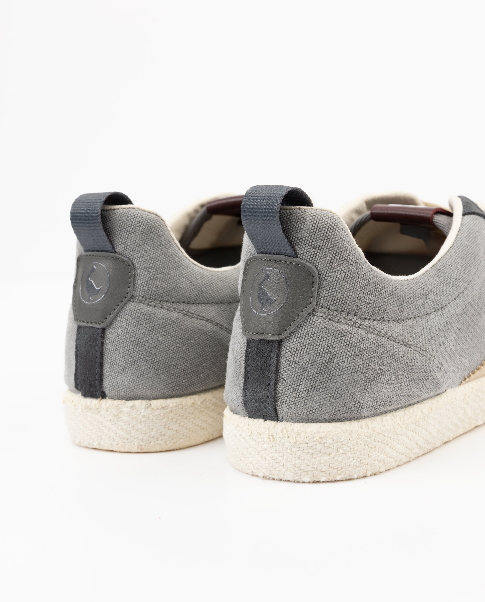 Zapatilla de hombre volata lisa - El Ganso - Gris Gris-4