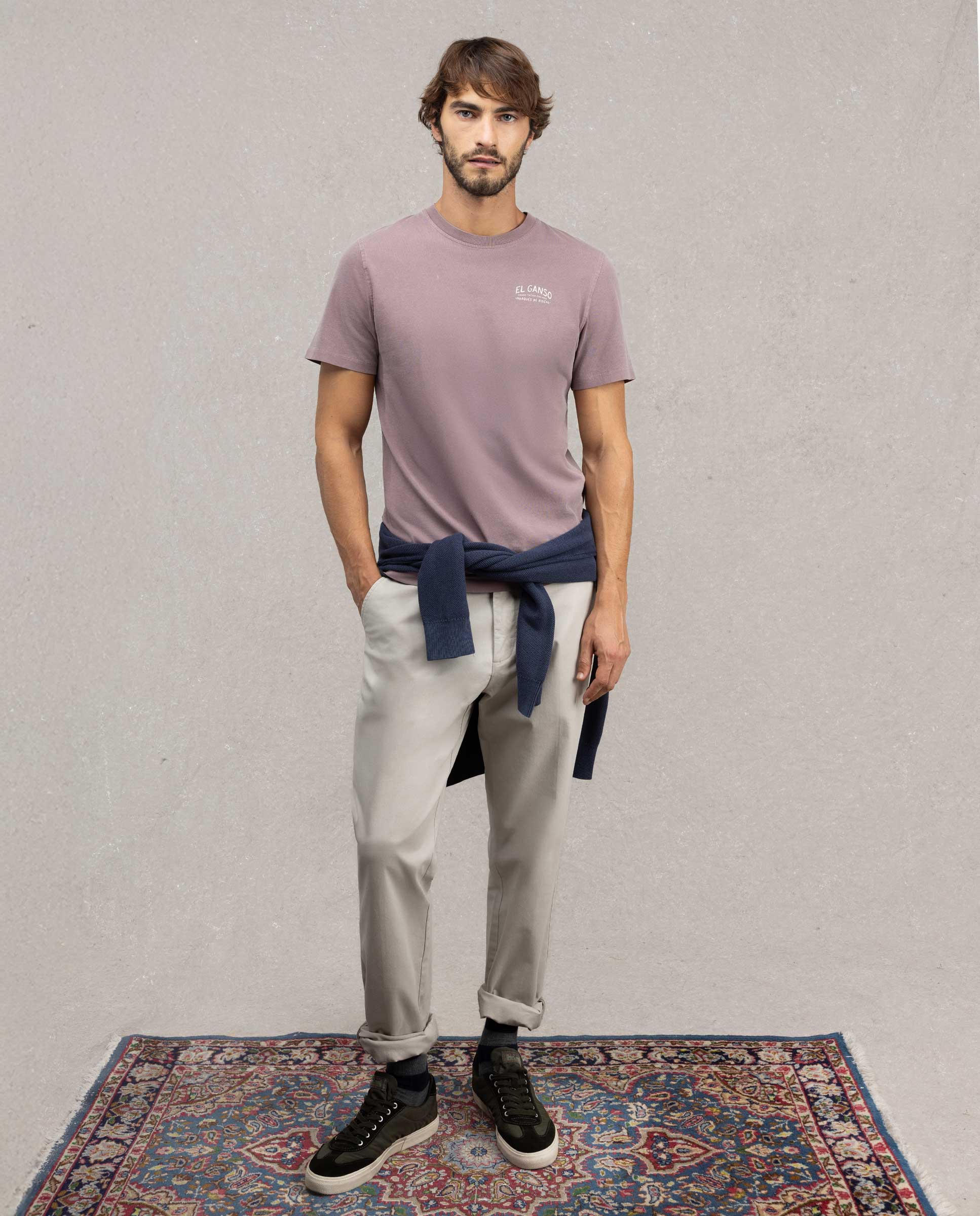 Camiseta de hombre el ganso x marqués de riscal - Morado Morado-2