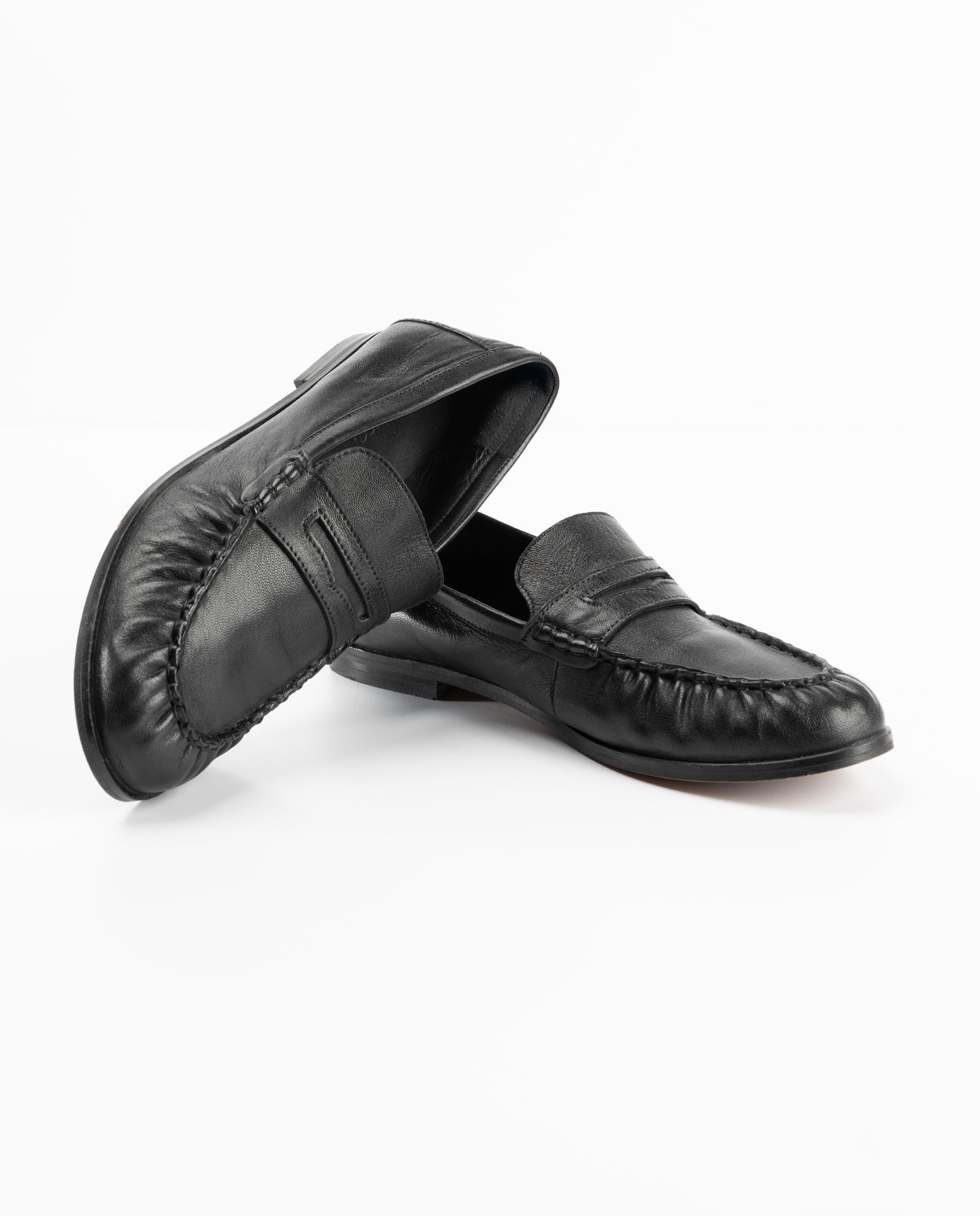 Imagen 4 de Mocasín de mujer de cuerdo eden - El Ganso - Negro Negro
