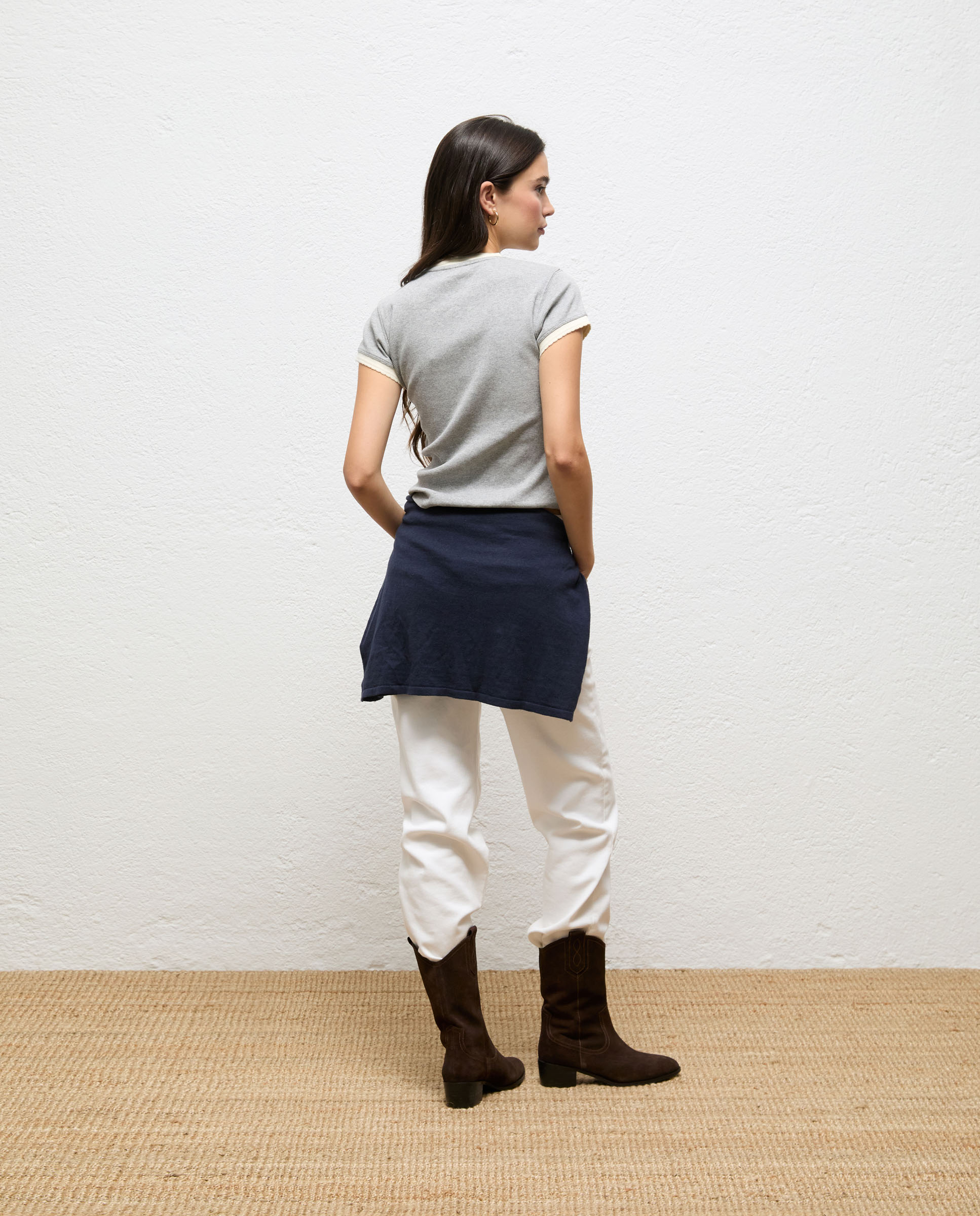 Camiseta de mujer vivos alexis - El Ganso - Gris Gris-3