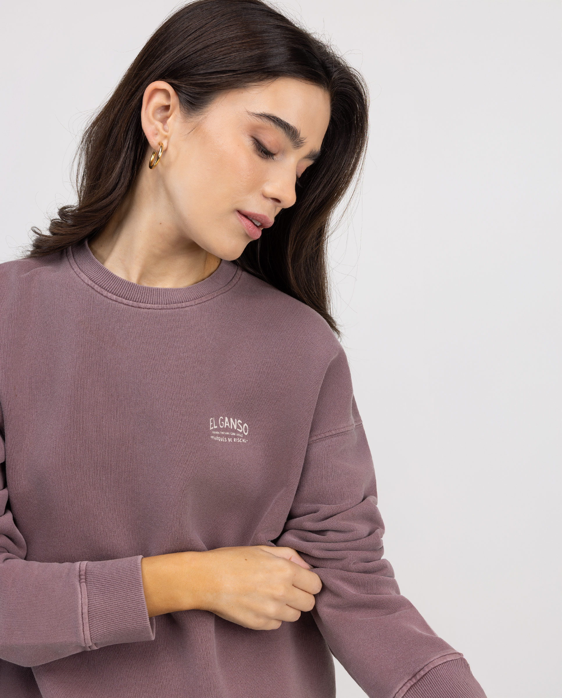 Imagen 3 de Sudadera de mujer x marqués de riscal - El Ganso - Morado Morado