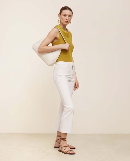 Imagen 0 de Pantalón de mujer crop acampanado