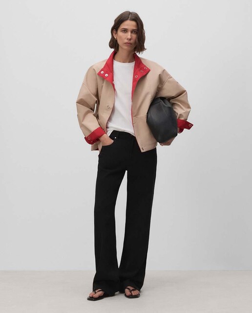 Imagen 0 de Parka de mujer corta reversible