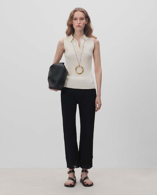 Imagen 0 de Pantalones de mujer bajo decorativo