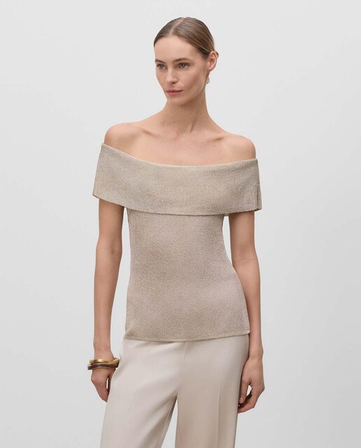 Imagen 0 de Top de mujer punto lurex