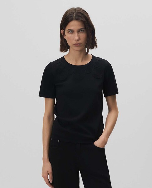 Imagen 0 de Top de mujer tricot bordado