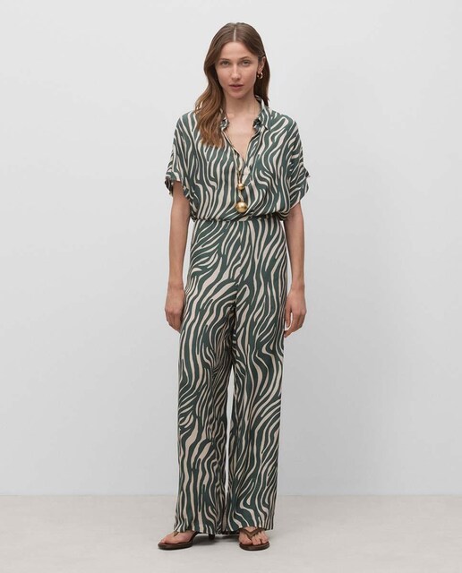Imagen 0 de Pantalones de mujer fluído estampado