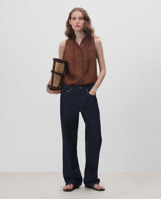 Imagen 0 de Pantalones de mujer vaquero recto