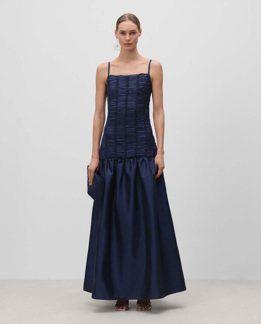 Imagen 0 de Vestido  largo cintas