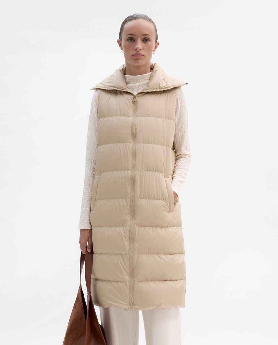 Corte Inglés Chalecos Acolchado Largo Mujer Chaleco De Mujer Largo