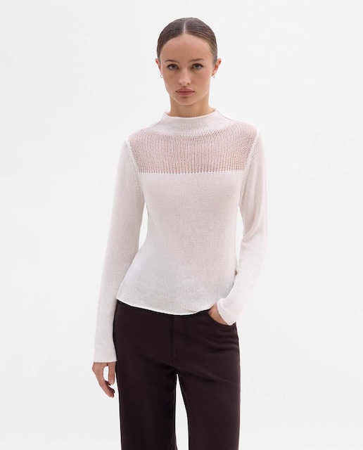 Imagen 0 de Jersey de mujer escote chimenea